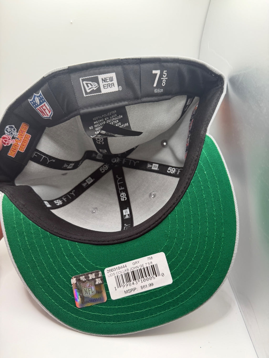 Dallas Cowboys "John Geiger" Misplaced Series New Era 59Fifty Hat - Size 7 5/8