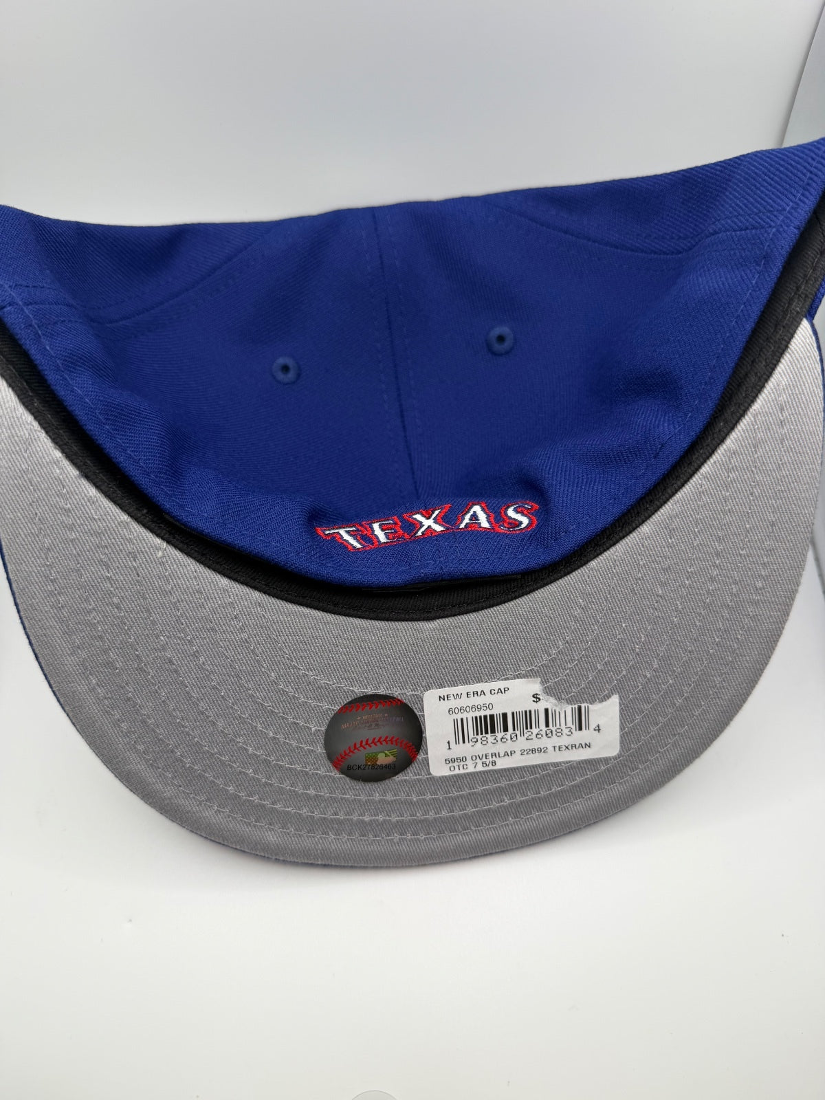 Texas Rangers "TETAS" New Era 59Fifty Fitted Hat - Size 7 5/8