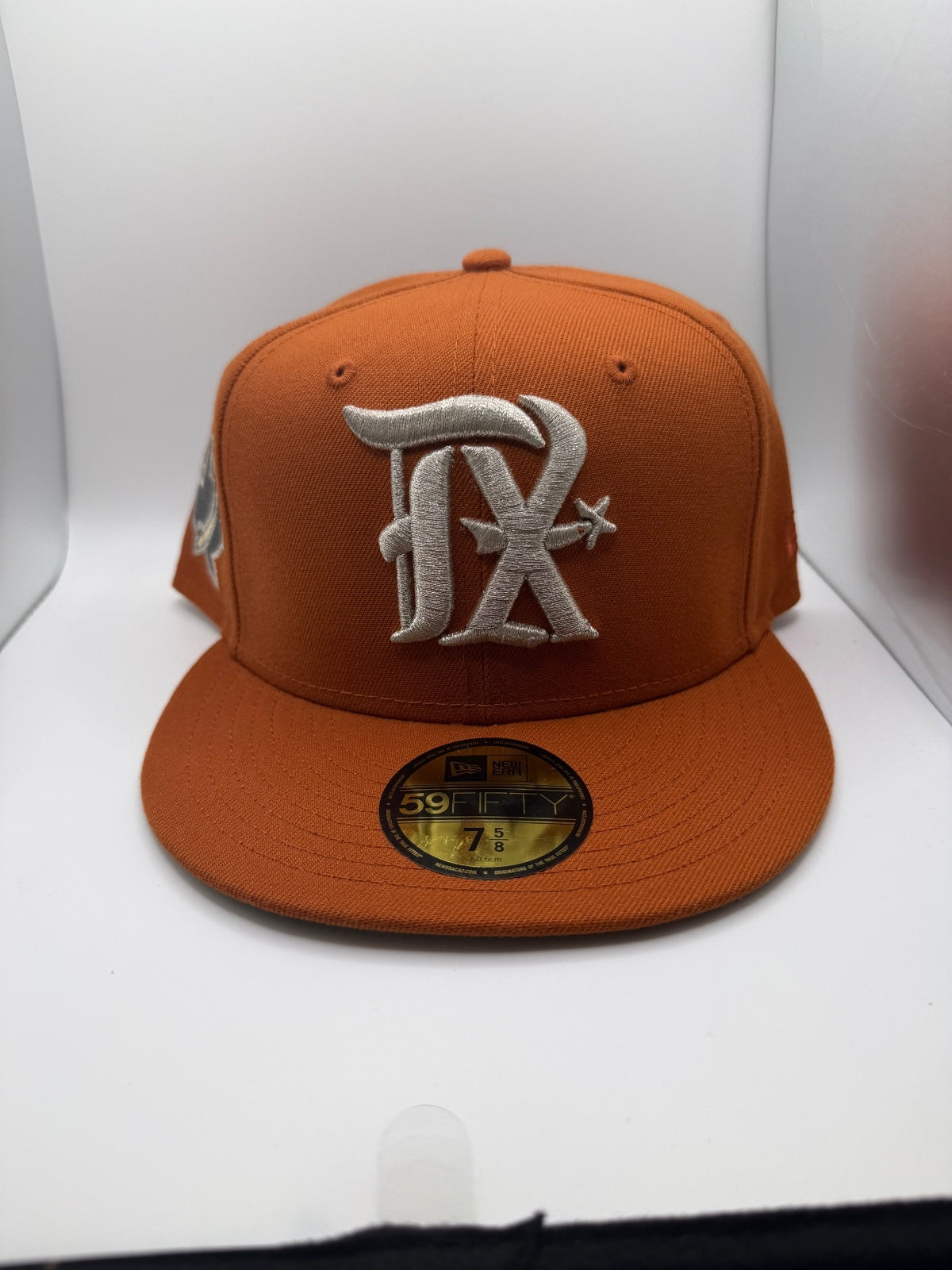 Texas Rangers "City Connect" Burnt Orange New Era 59Fifty Hat - Size 7 5/8