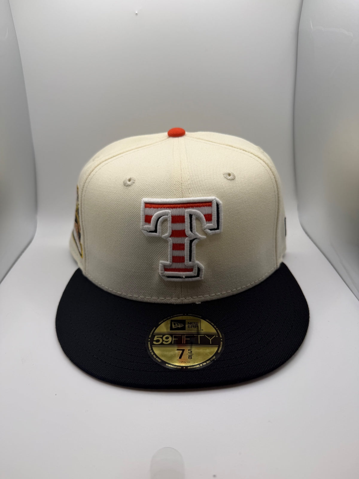 Texas Rangers "Whataburger" Prociety New Era 59Fifty Fitted Hat - Size 7 5/8