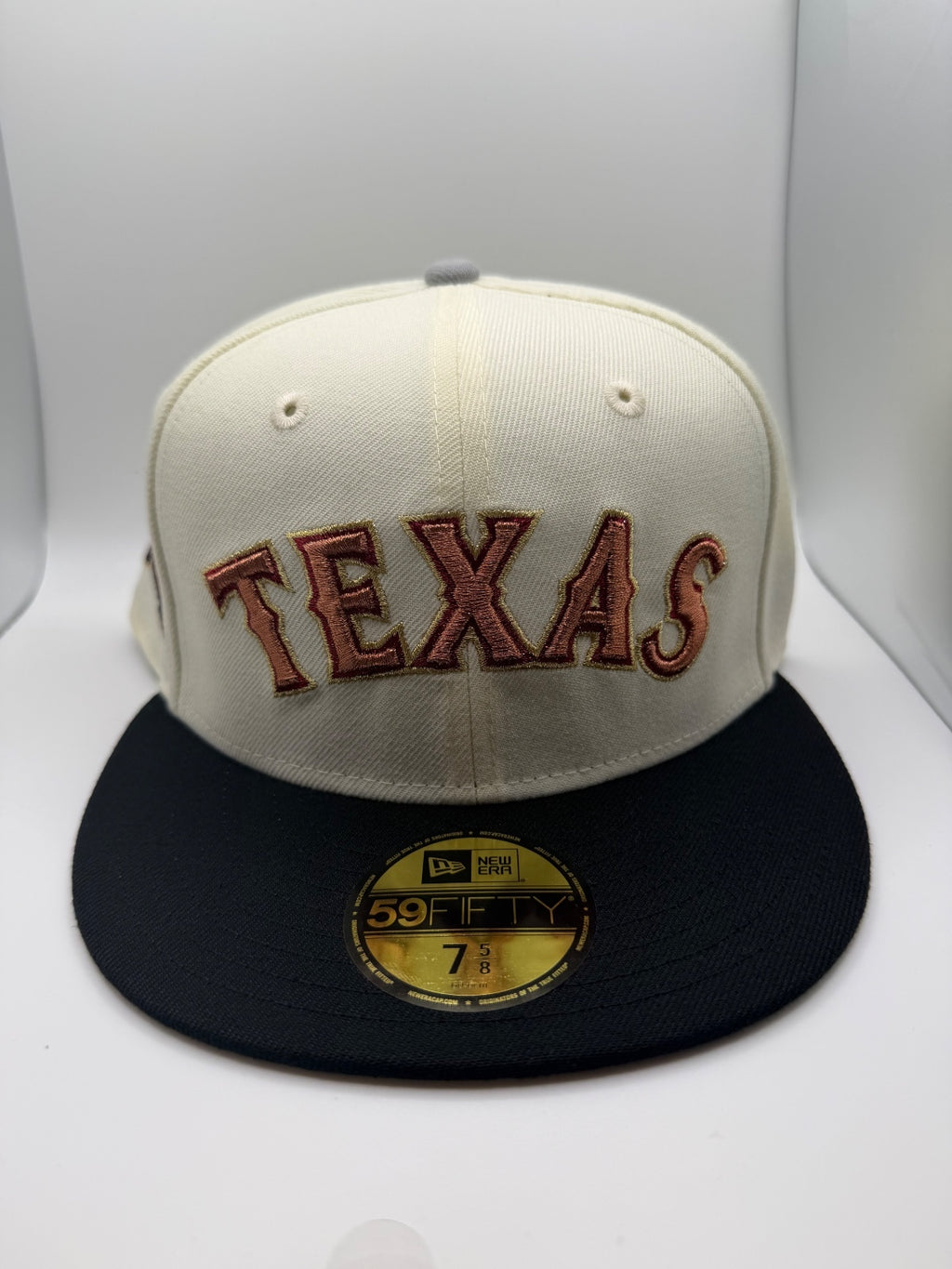 Texas Rangers "Rahnni" New Era 59Fifty Fitted Hat - Size 7 5/8