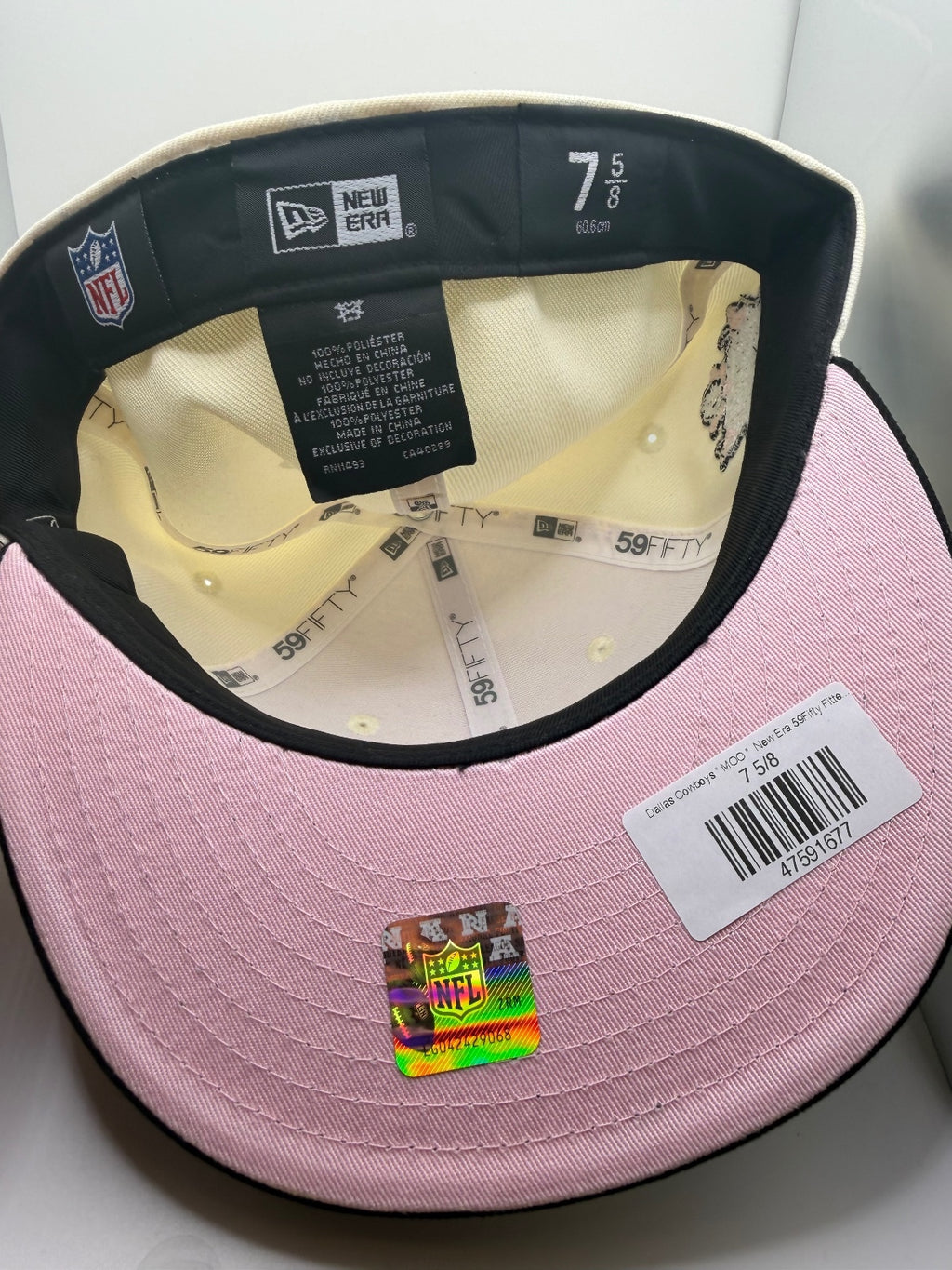 Dallas Cowboys "Cowboy Ranch" Prociety New Era 59Fifty Fitted Hat - Size 7 5/8