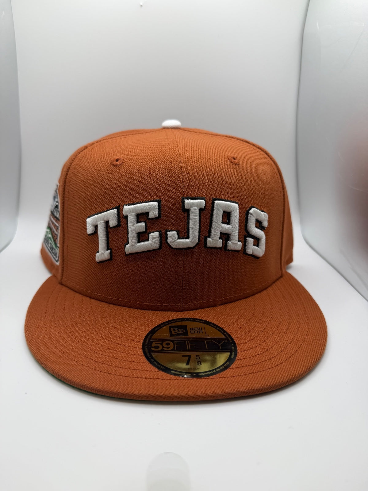 Texas Rangers "Bevo City Connect" Prociety New Era 59Fifty Hat - Size 7 5/8