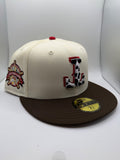 Texas Rangers Prociety "Jesse" Cow New Era 59Fifty Fitted Hat - Size 7 5/8
