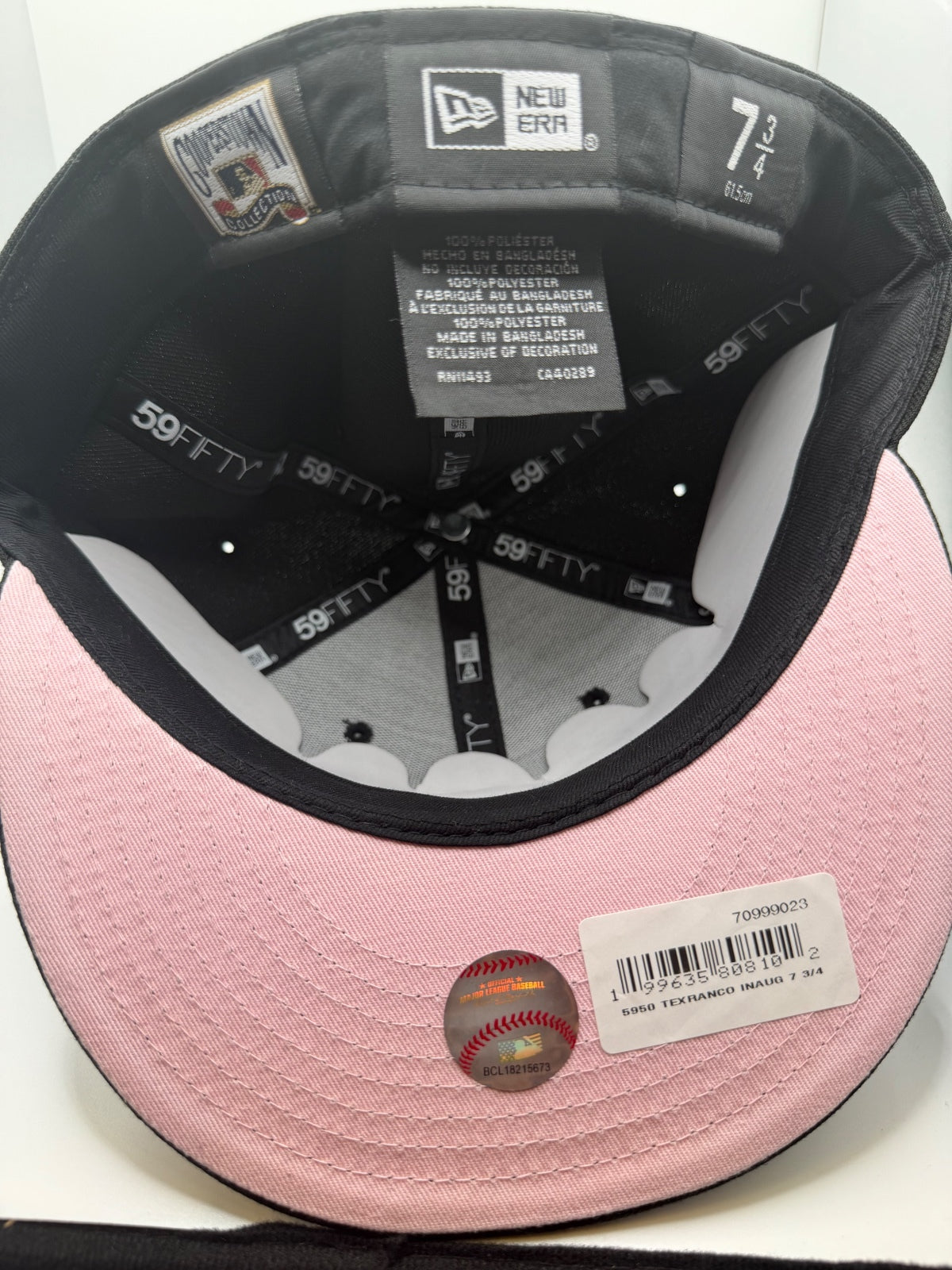Texas Rangers "Cattle Ranch Texas" Prociety New Era 59Fifty Hat - Size 7 5/8
