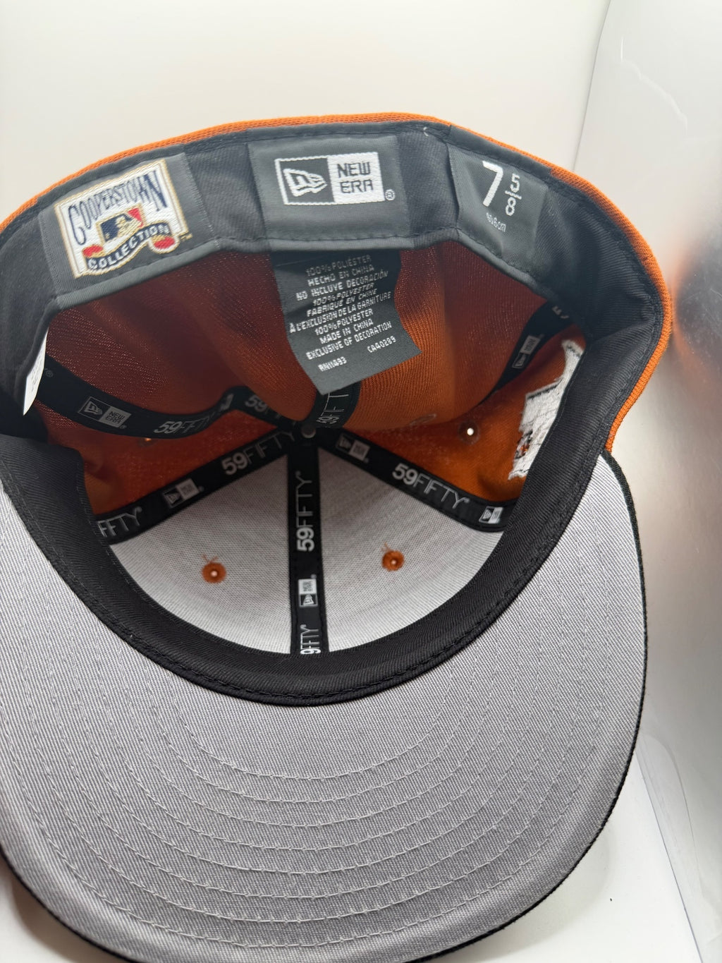 Texas Rangers "Longhorn" Burnt Orange New Era 59Fifty Fitted Hat - Size 7 5/8