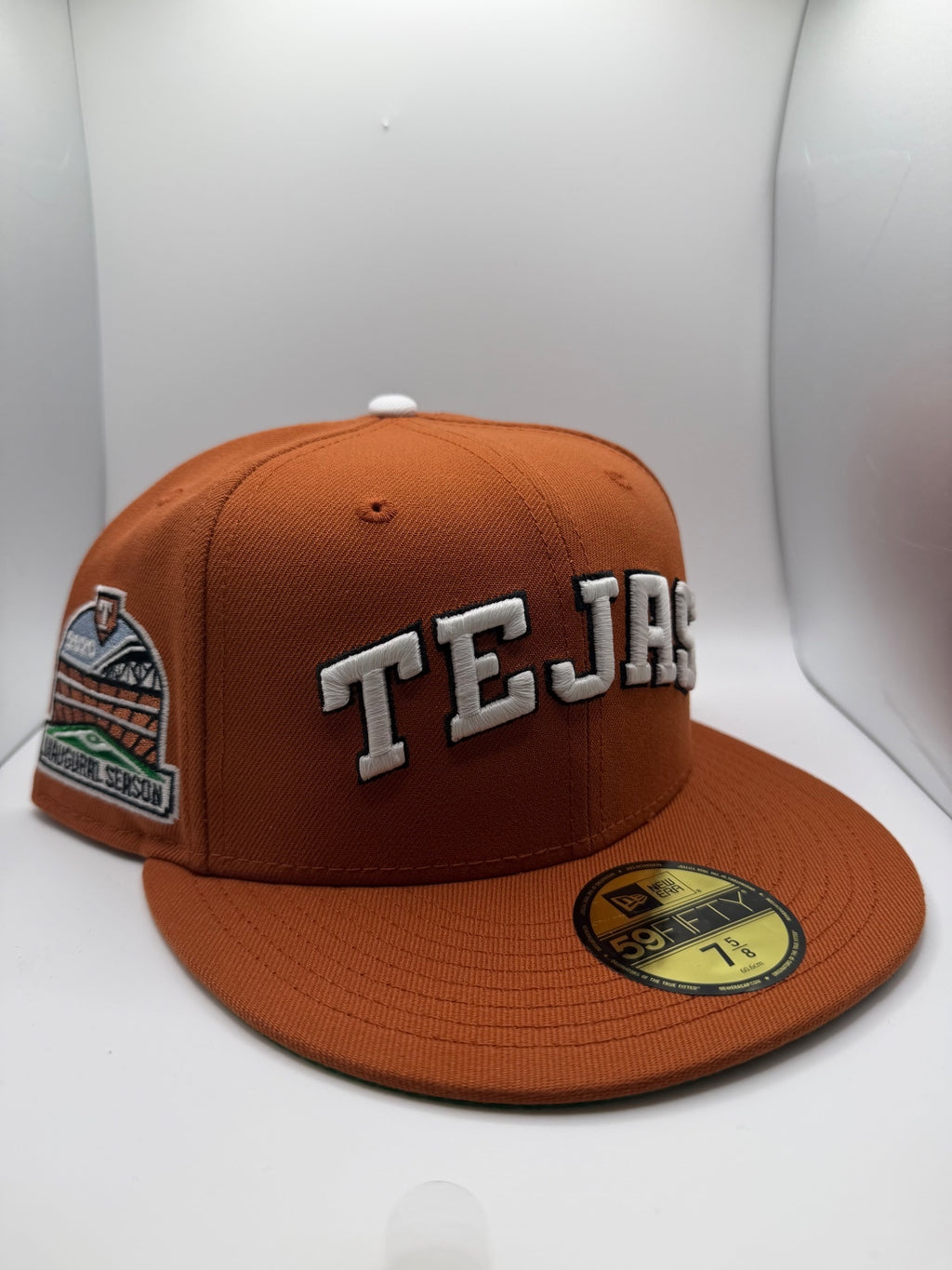 Texas Rangers "Bevo City Connect" Prociety New Era 59Fifty Hat - Size 7 5/8