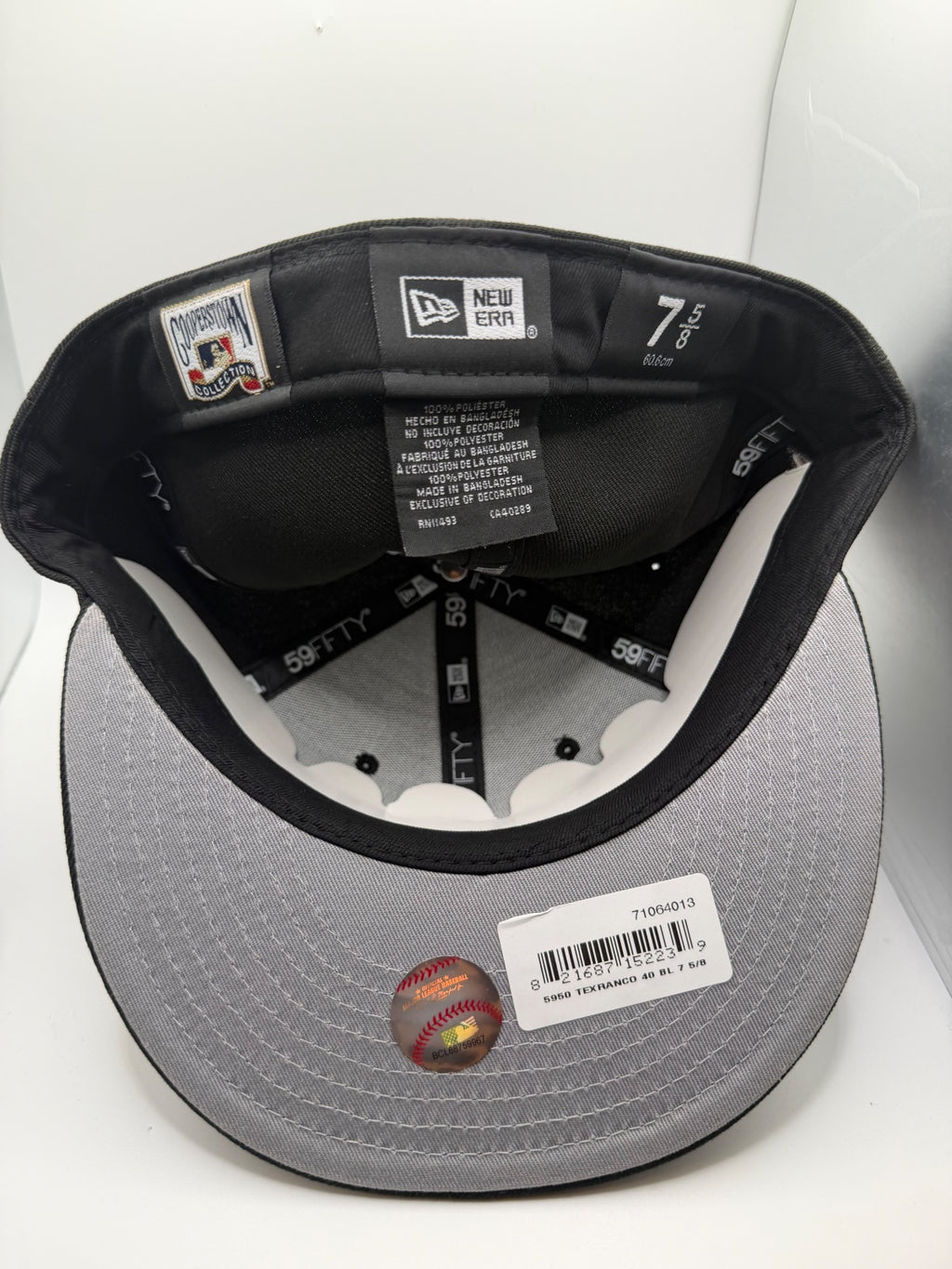Texas Rangers "Bevo 2.0" Upside Down T Prociety New Era 59Fifty Hat - Size 7 5/8