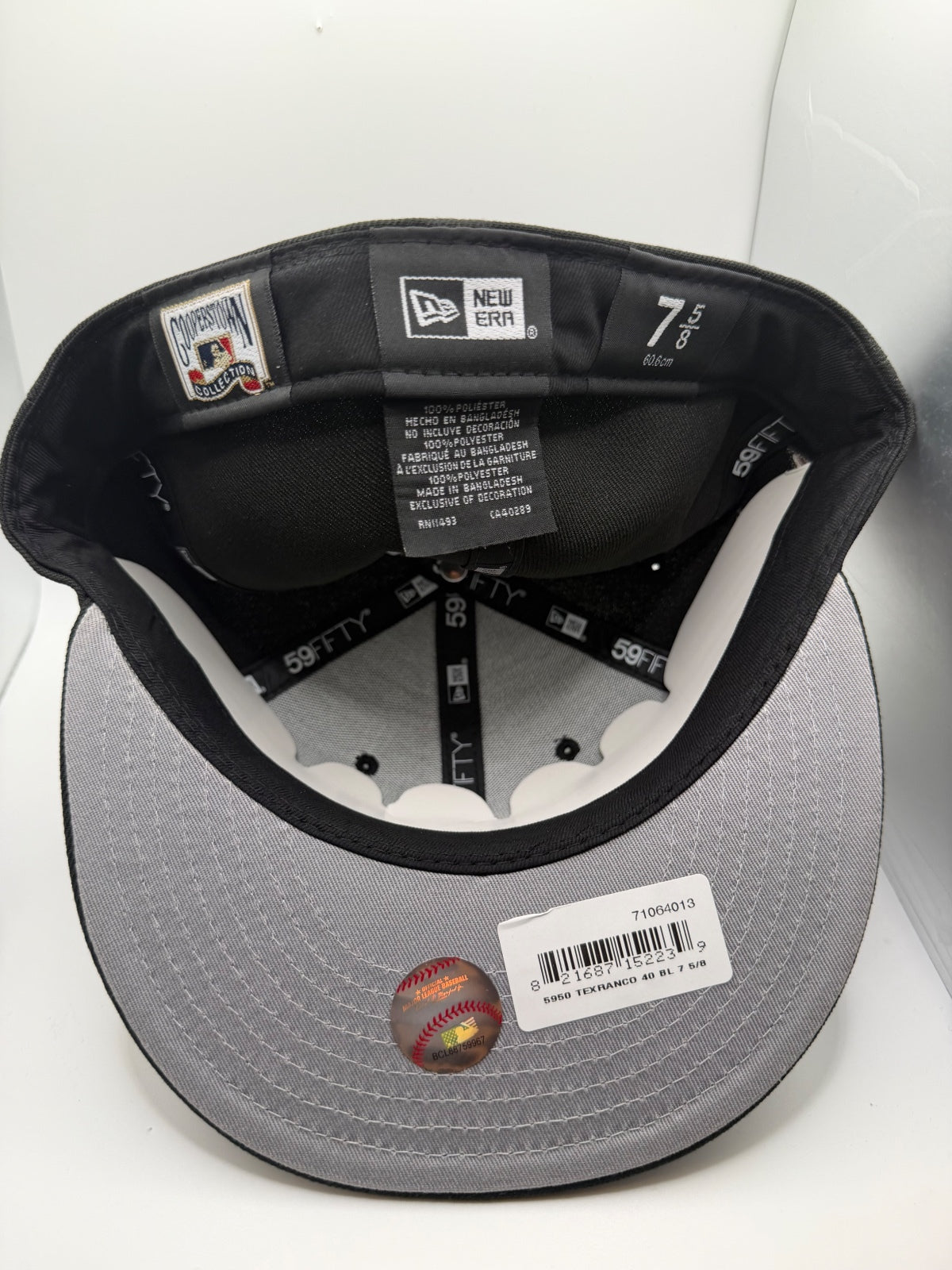 Texas Rangers "Bevo 2.0" Upside Down T Prociety New Era 59Fifty Hat - Size 7 5/8
