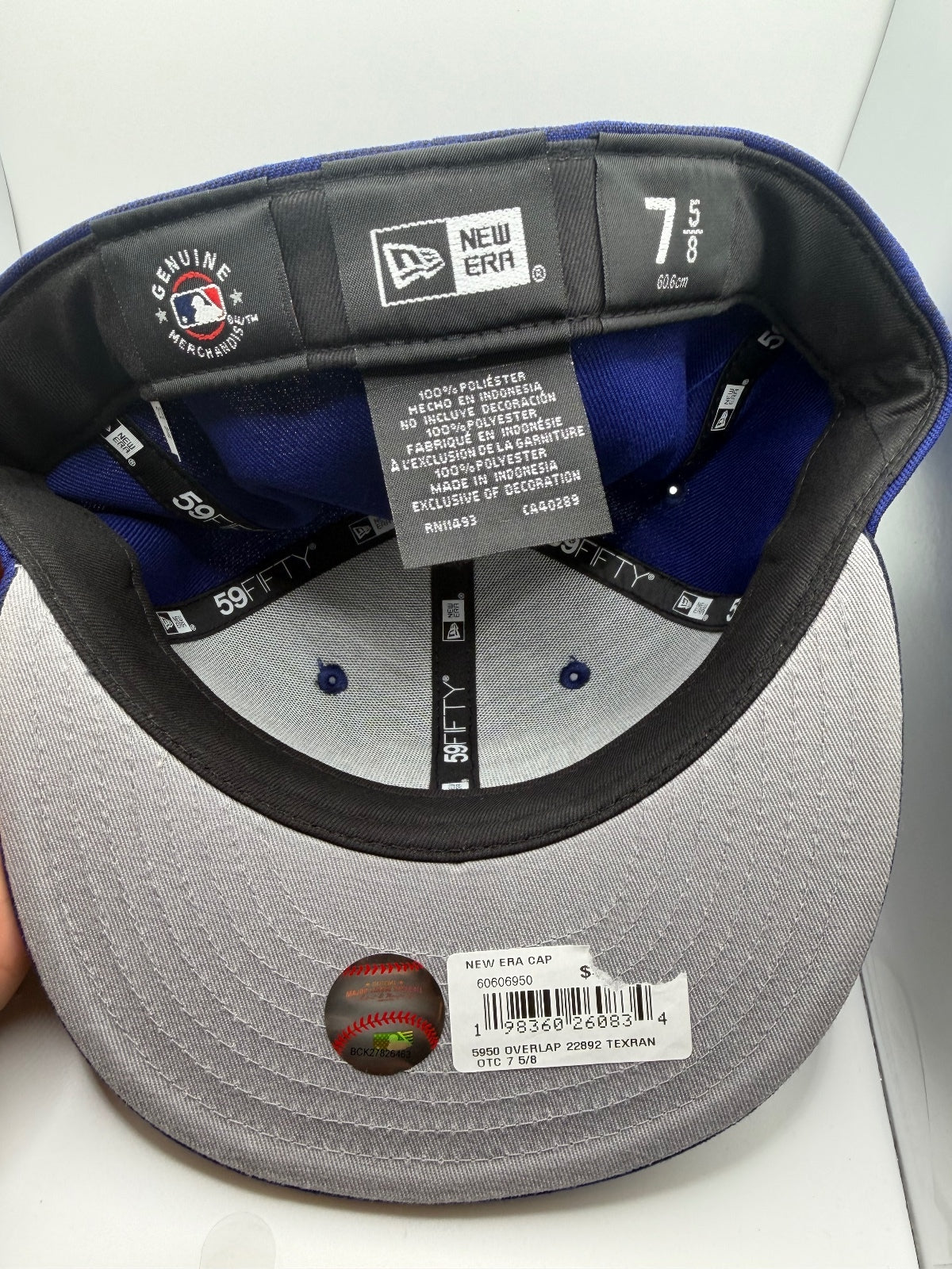 Texas Rangers "TETAS" New Era 59Fifty Fitted Hat - Size 7 5/8