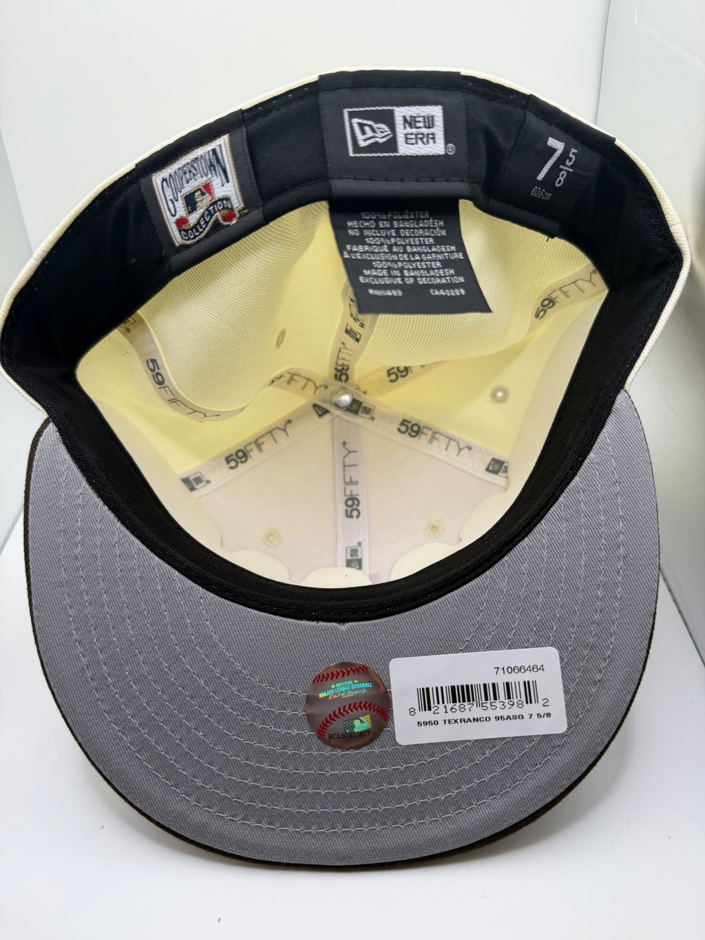 Texas Rangers Prociety "Jesse" Cow New Era 59Fifty Fitted Hat - Size 7 5/8