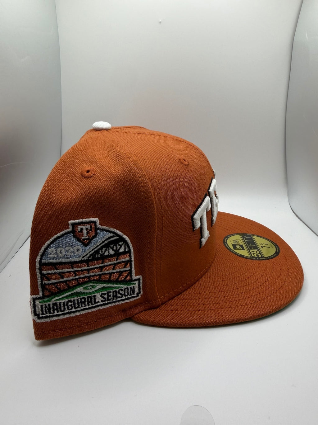 Texas Rangers "Bevo City Connect" Prociety New Era 59Fifty Hat - Size 7 5/8
