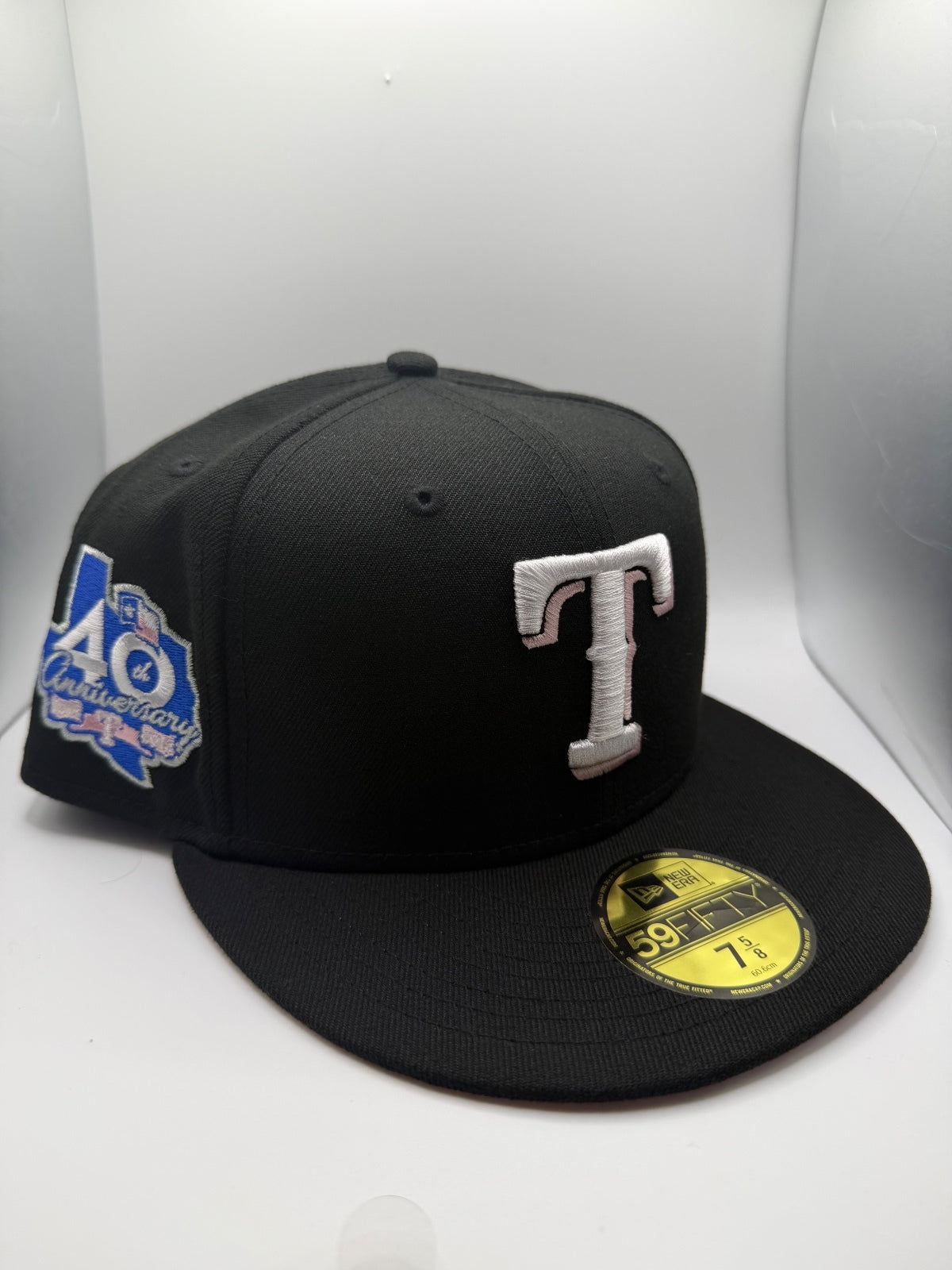 Texas Rangers "Cookies and Cream" Hat Club New Era 59Fifty Hat - Size 7 5/8