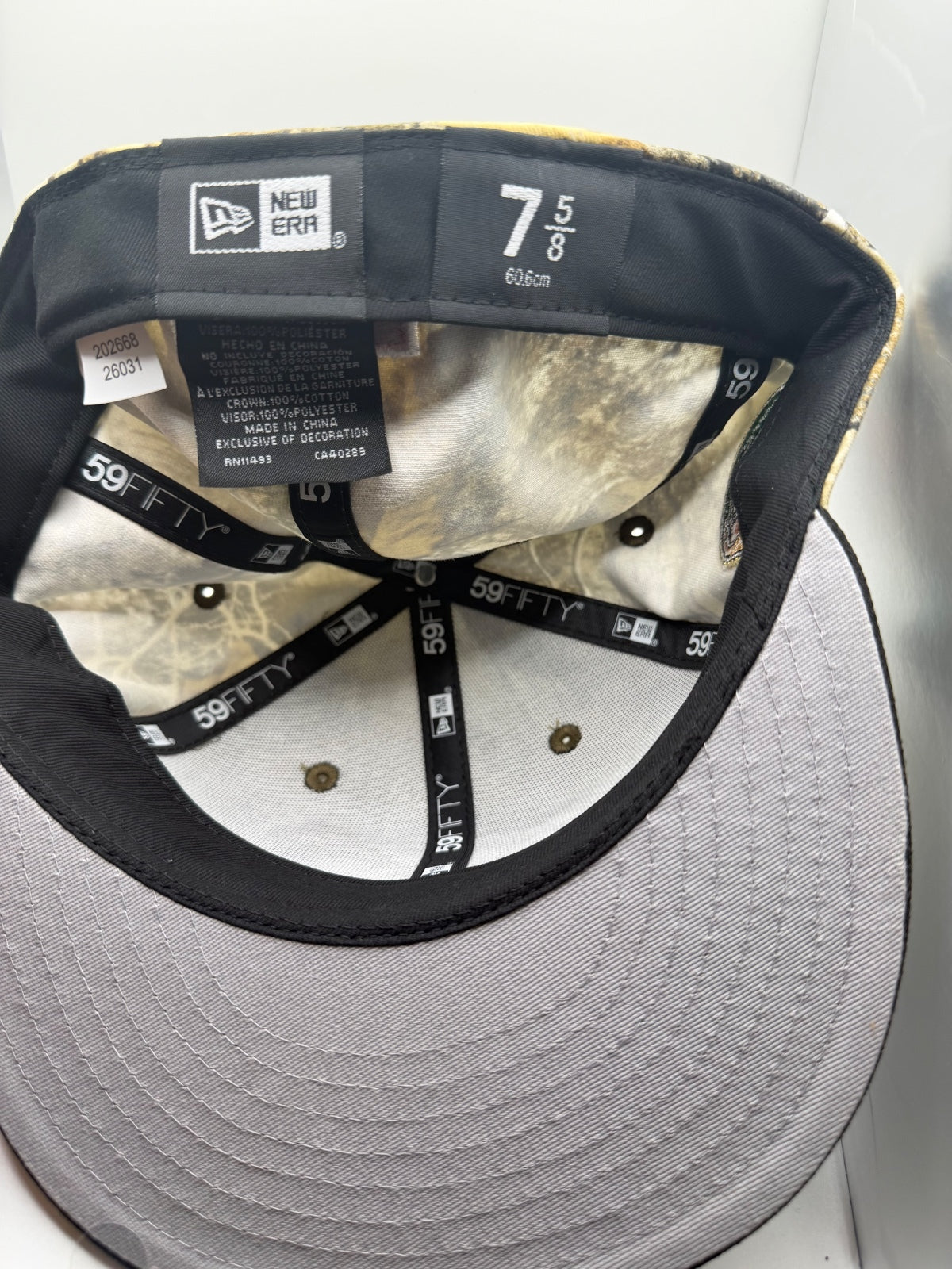 Mexico "Aztec Skull" Real Tree New Era 59Fifty Fitted Hat - Size 7 5/8