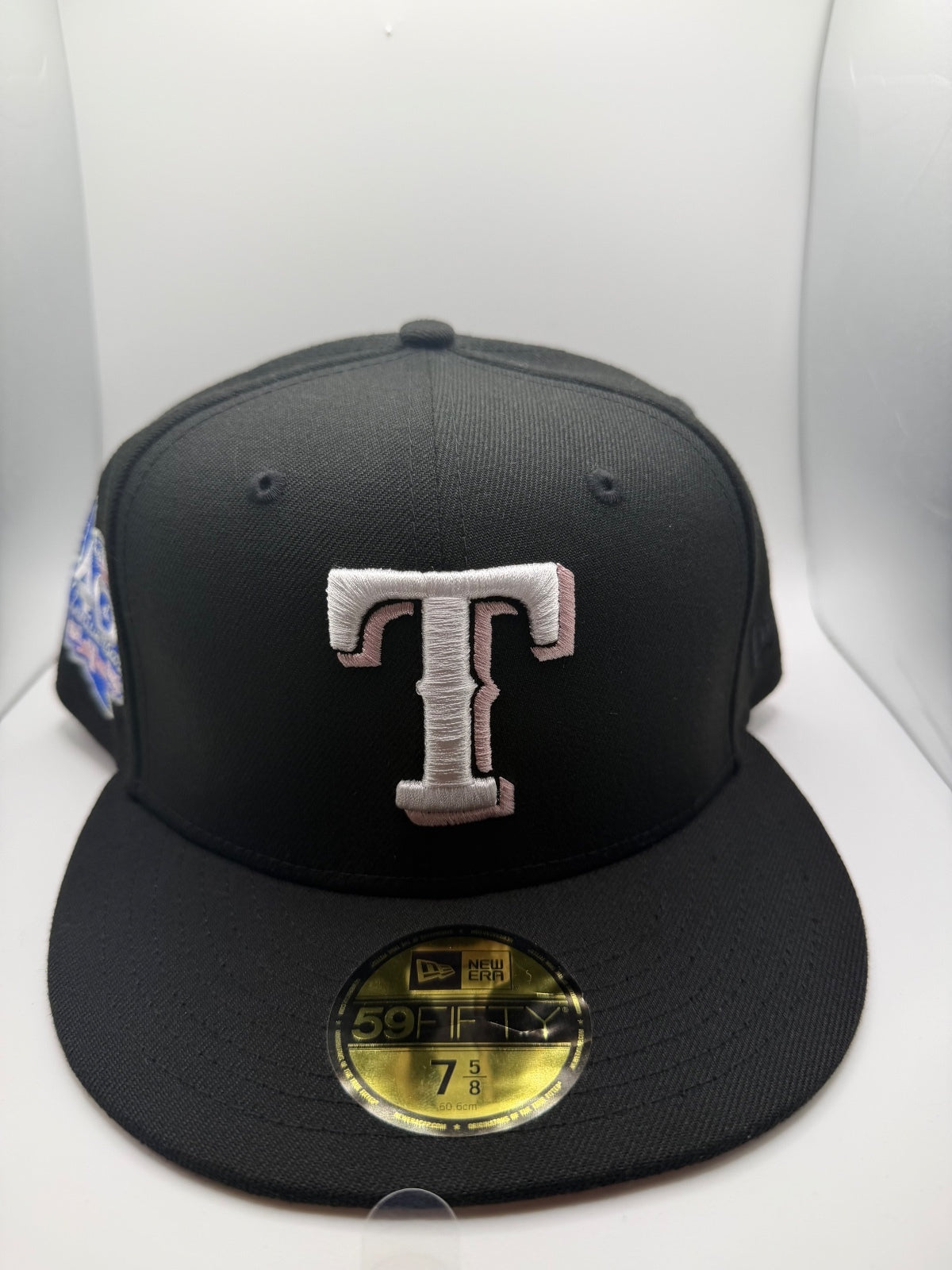 Texas Rangers "Cookies and Cream" Hat Club New Era 59Fifty Hat - Size 7 5/8