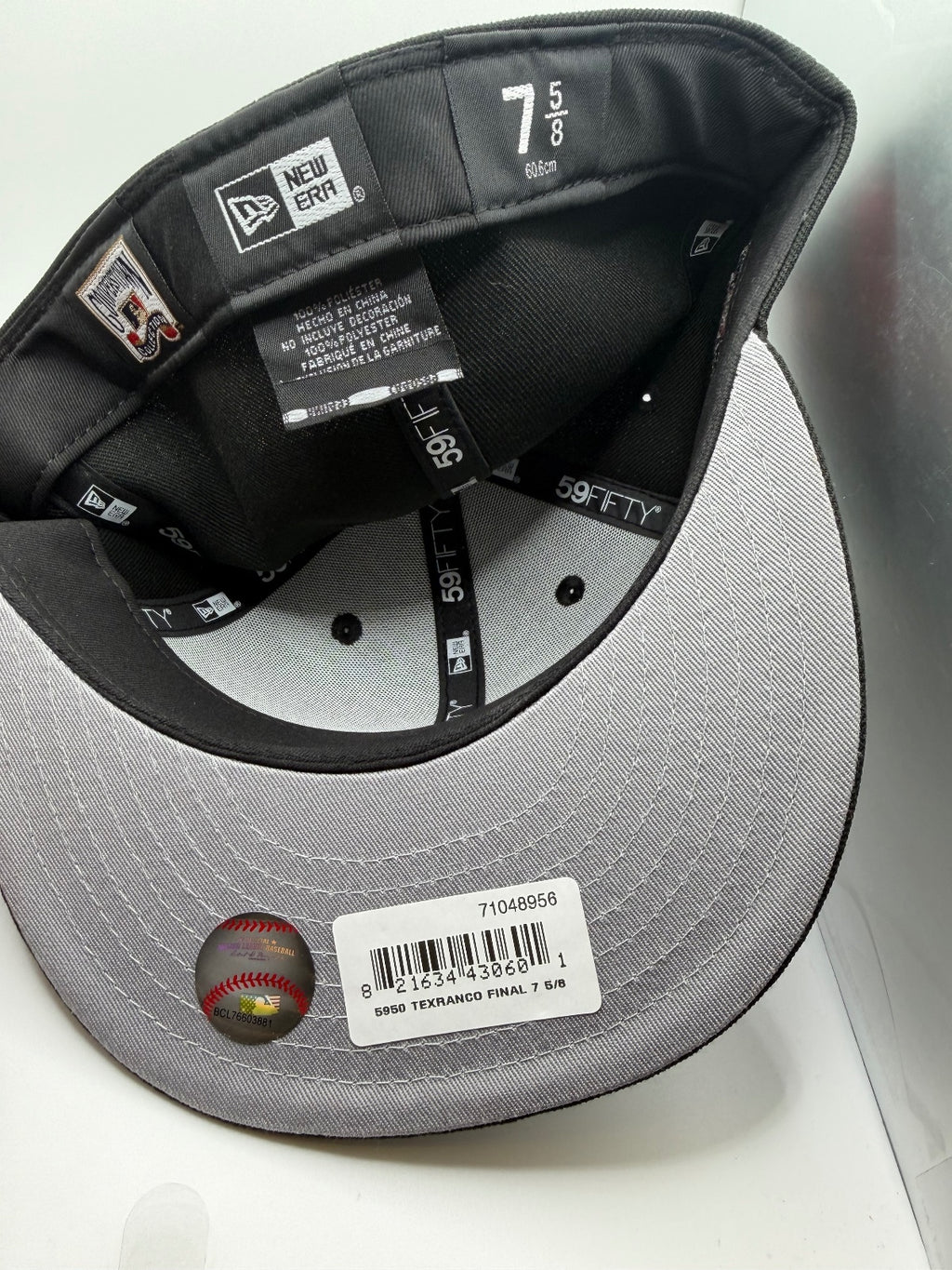 Texas Rangers "Terry Bats" Prociety New Era 59Fifty Hat - Size 7 5/8
