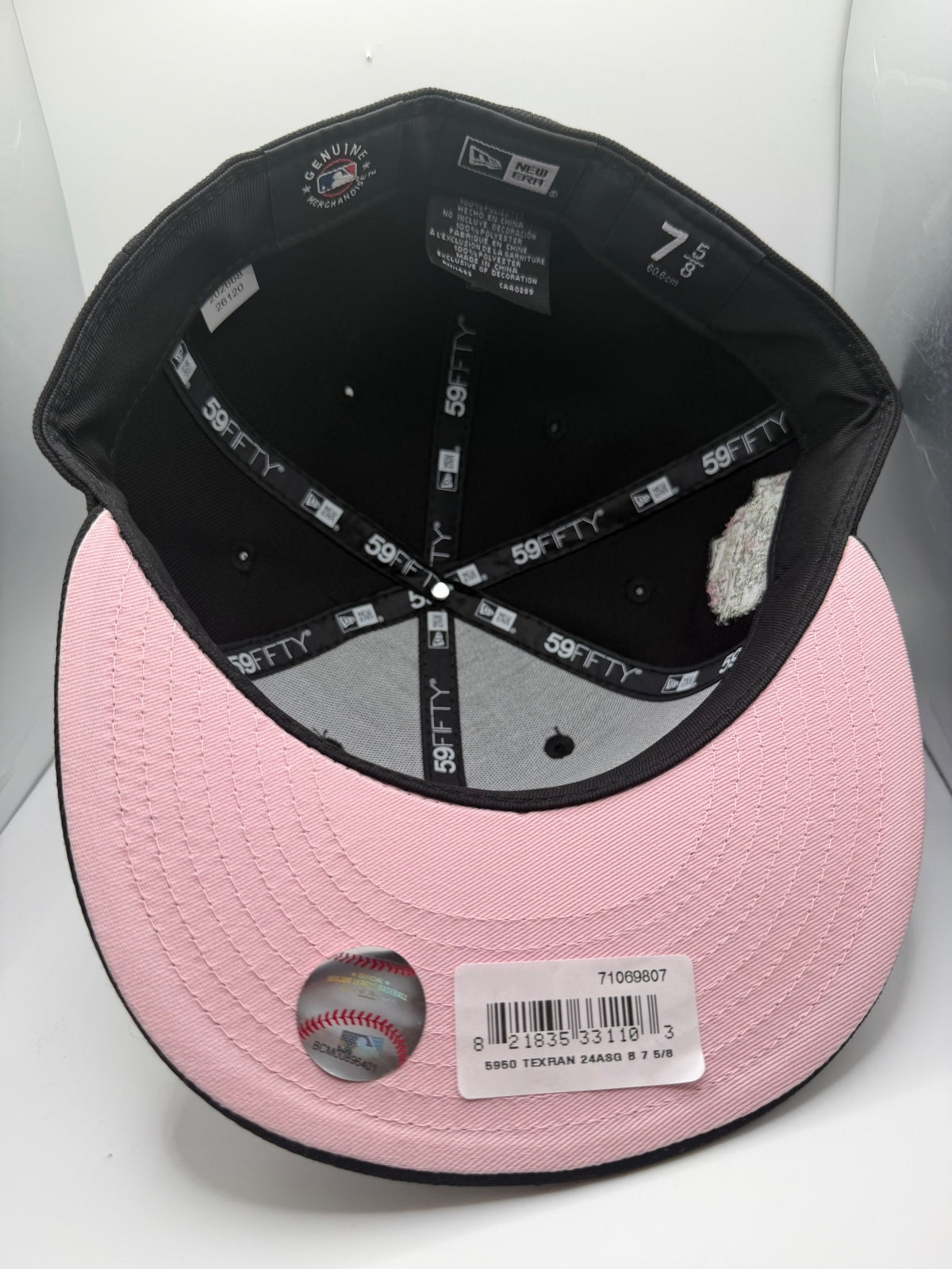 Texas Rangers "Random Roundup Cow" Prociety New Era 59Fifty Hat - Size 7 5/8