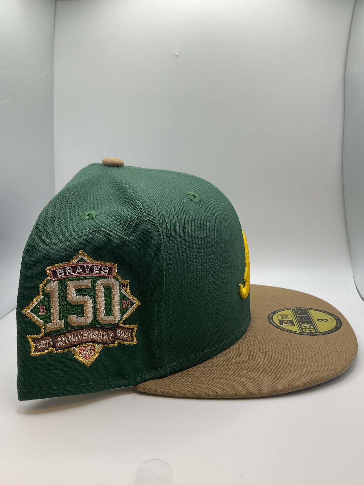 Atlanta Braves New Era 59Fifty Fitted Hat - Size 8