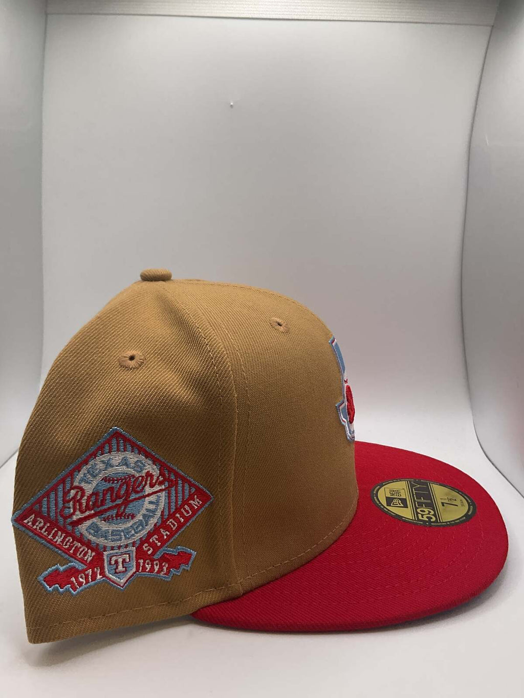 Texas Rangers New Era 59Fifty Fitted Hat - Size 7 1/2