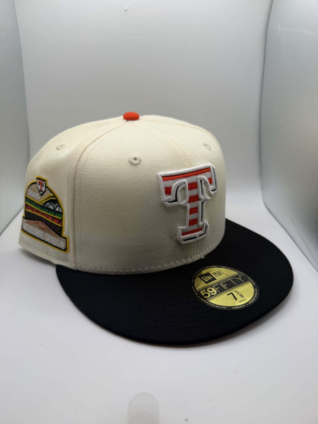 Texas Rangers "Whataburger" Prociety New Era 59Fifty Fitted Hat - Size 7 5/8
