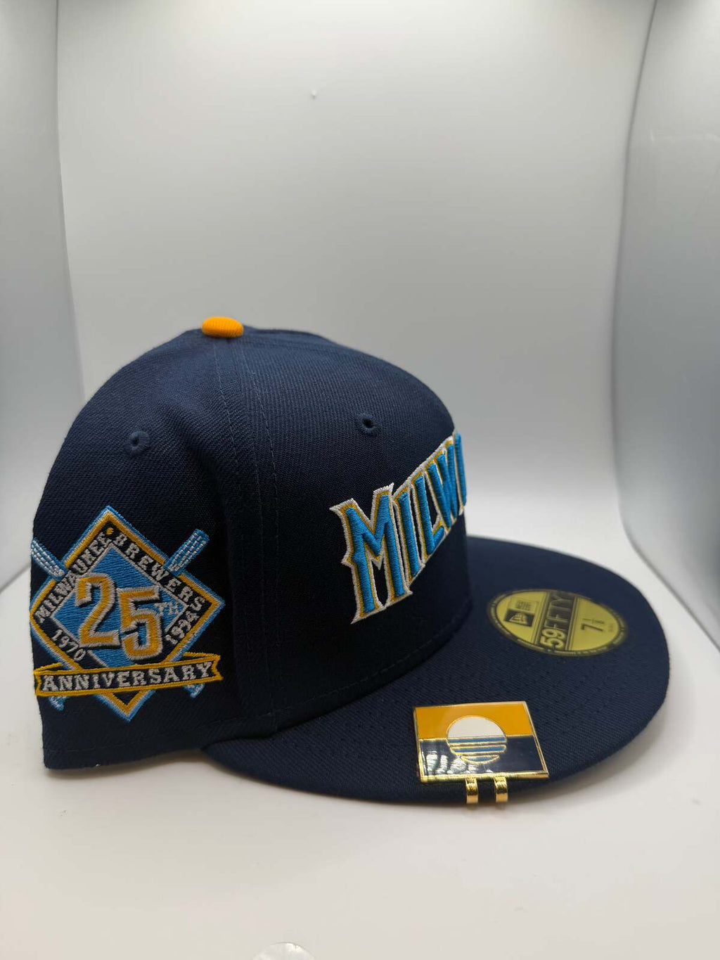 Milwaukee Brewers New Era 59Fifty Fitted Hat - Size 7 1/8