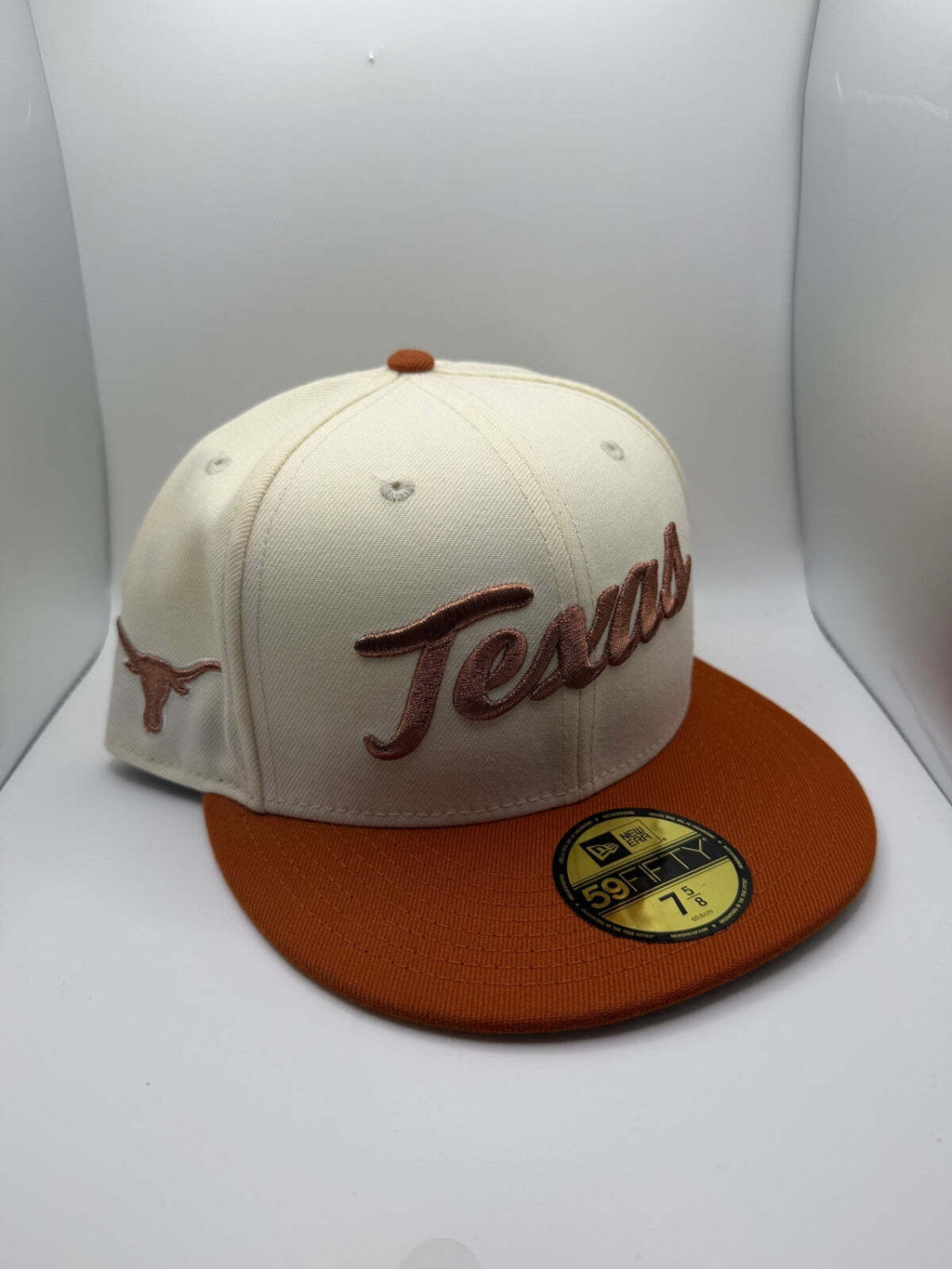 Texas Longhorns (UT Austin) New Era 59Fifty Fitted Hat - Size 7 5/8