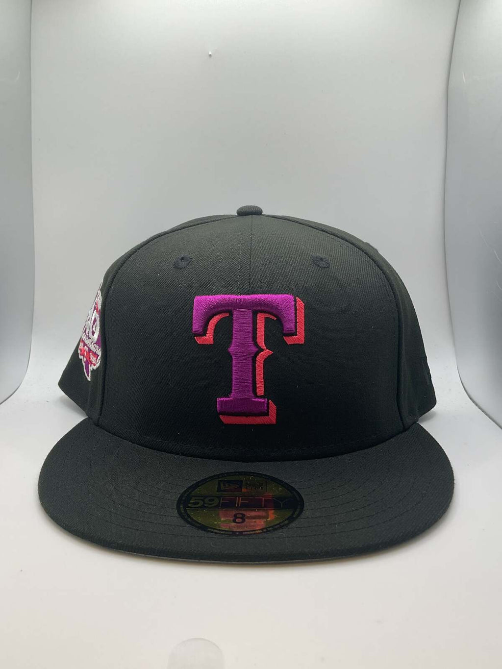 Texas Rangers New Era 59Fifty Fitted Hat - Size 8
