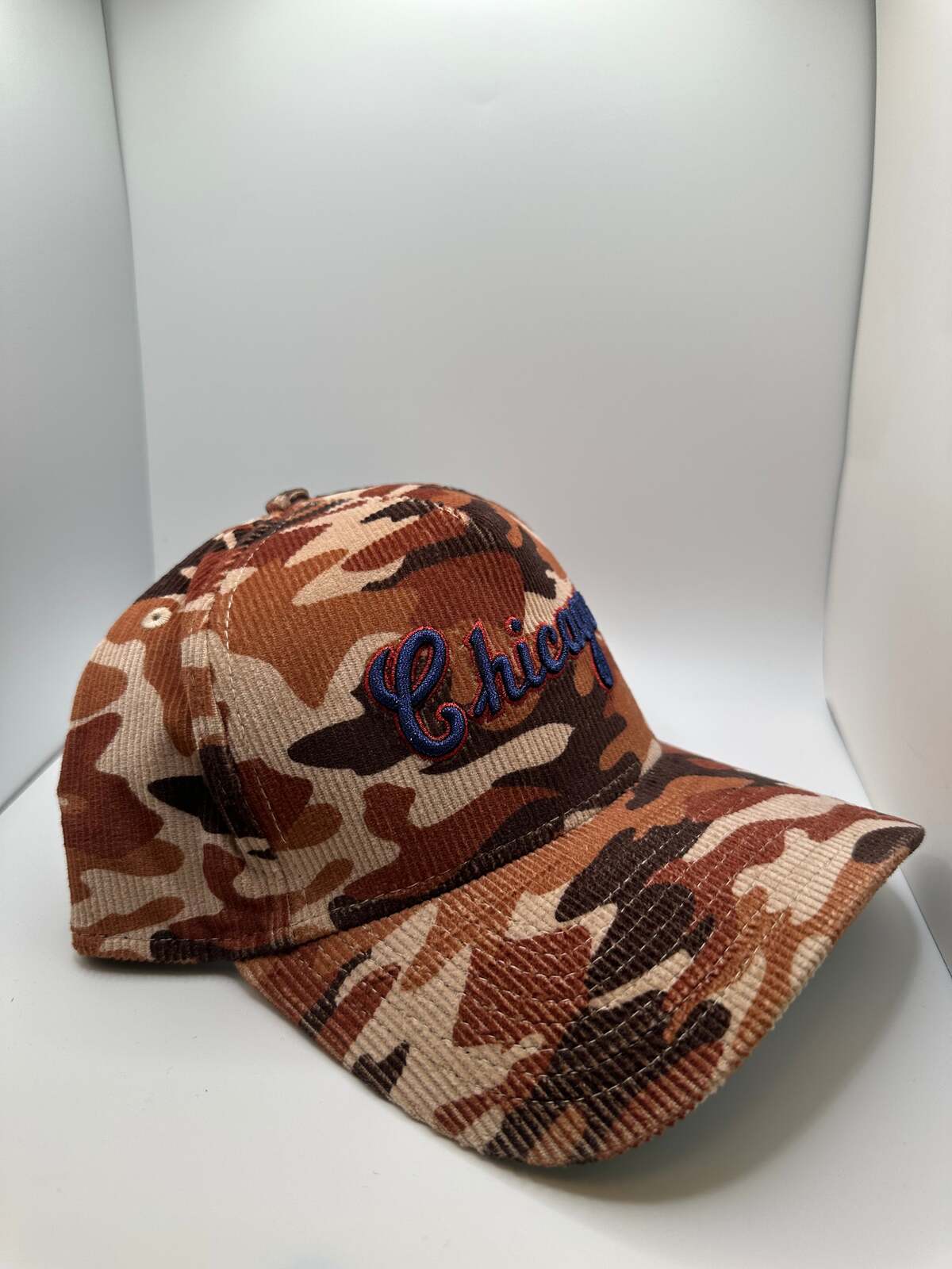 Chicago "Camo" Corduroy New Era 9Forty A-Frame Snapback Hat