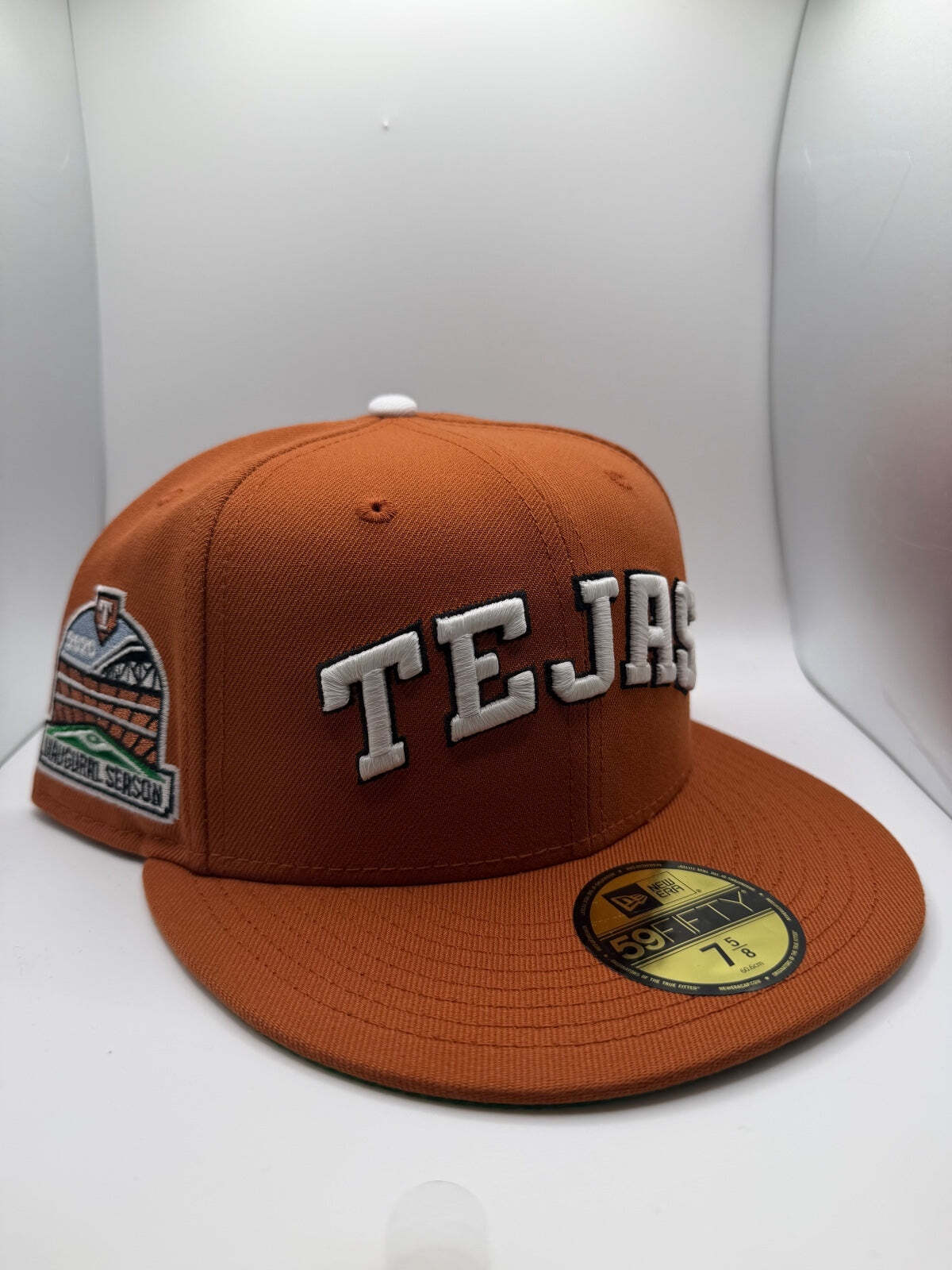 Texas Rangers "Bevo City Connect" Prociety New Era 59Fifty Hat - Size 7 5/8