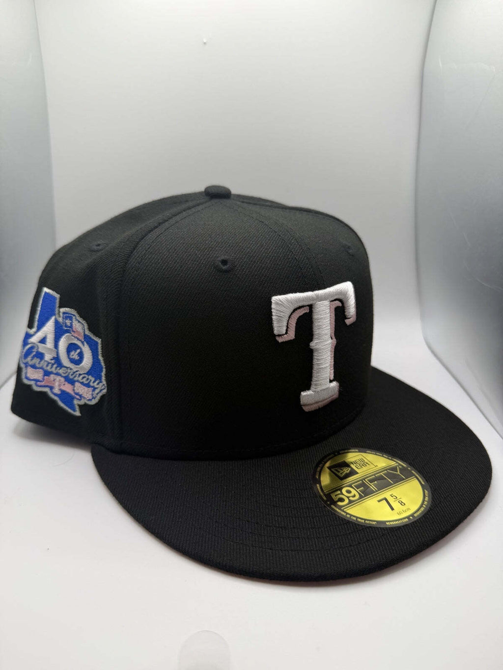Texas Rangers "Cookies and Cream" Hat Club New Era 59Fifty Hat - Size 7 5/8