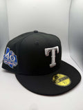 Texas Rangers "Cookies and Cream" Hat Club New Era 59Fifty Hat - Size 7 5/8