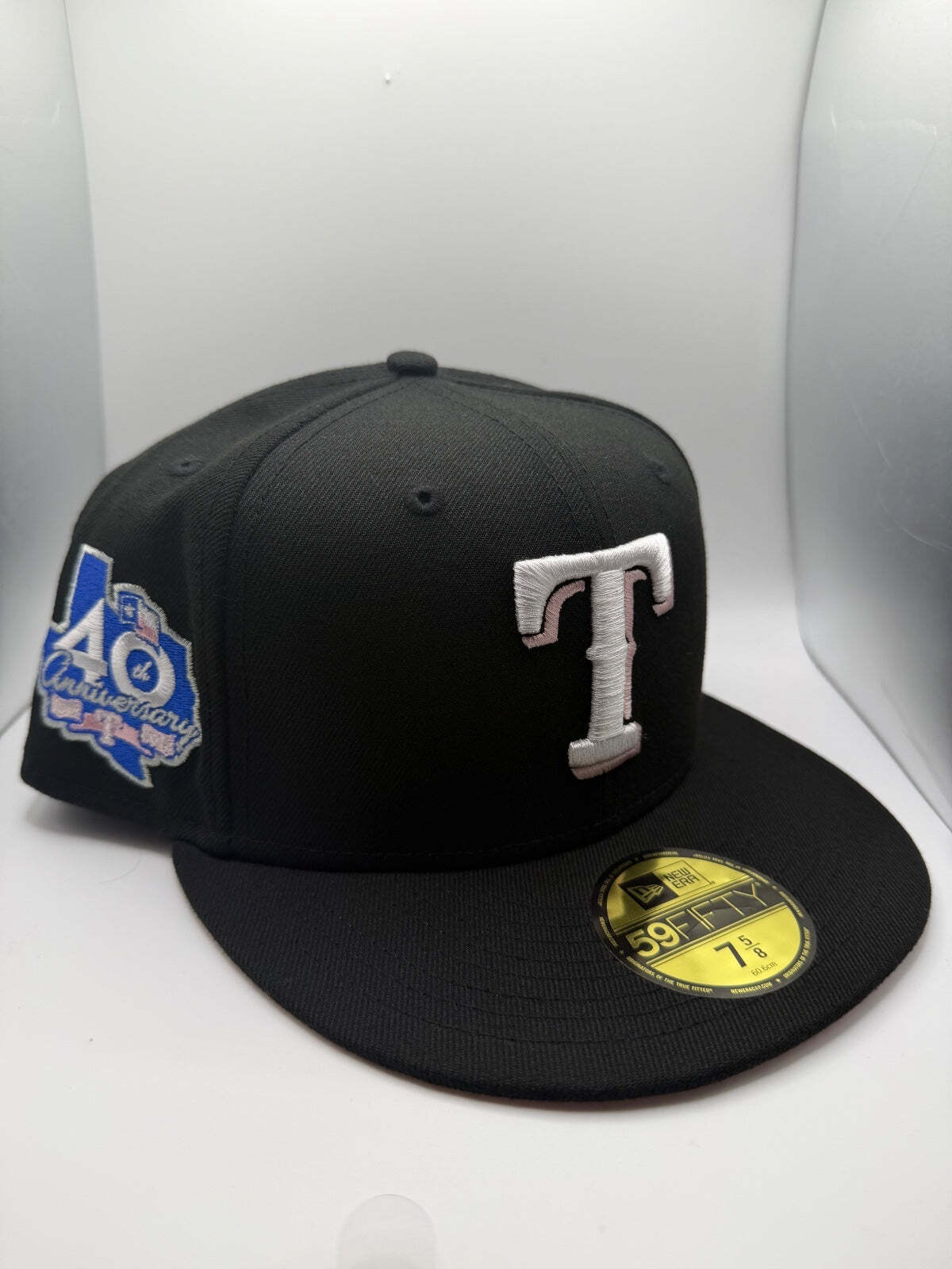 Texas Rangers "Cookies and Cream" Hat Club New Era 59Fifty Hat - Size 7 5/8