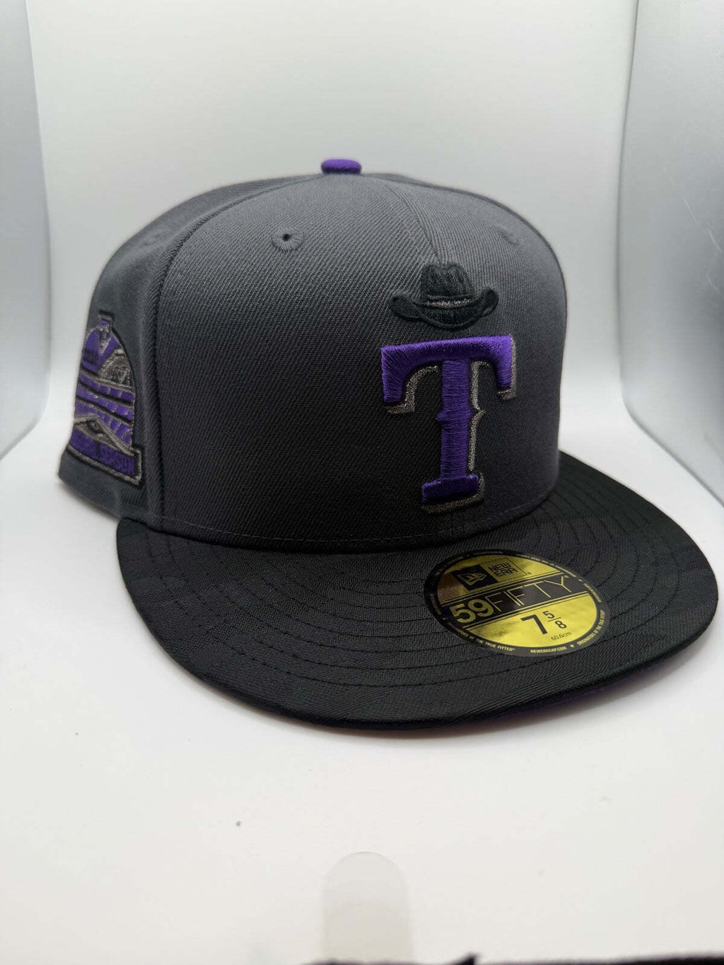Texas Rangers "Tombstone" Prociety New Era 59Fifty Hat - Size 7 5/8