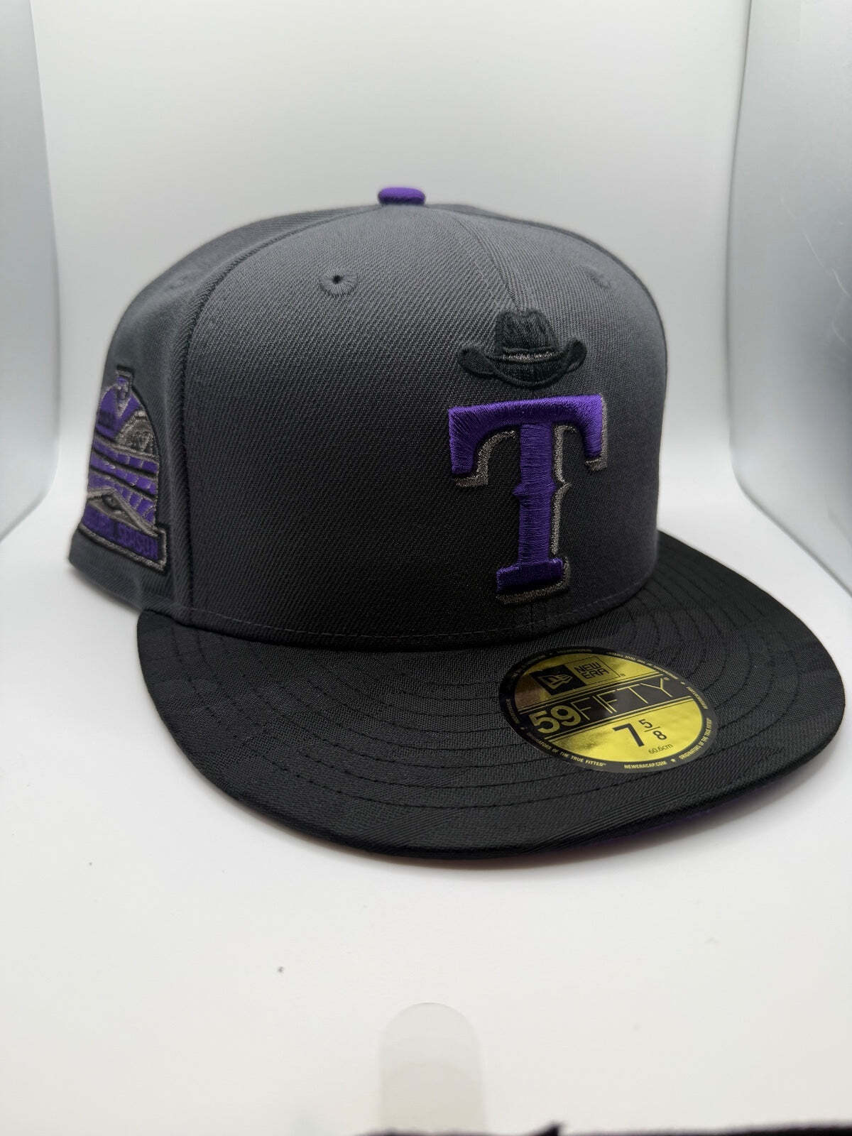 Texas Rangers "Tombstone" Prociety New Era 59Fifty Hat - Size 7 5/8