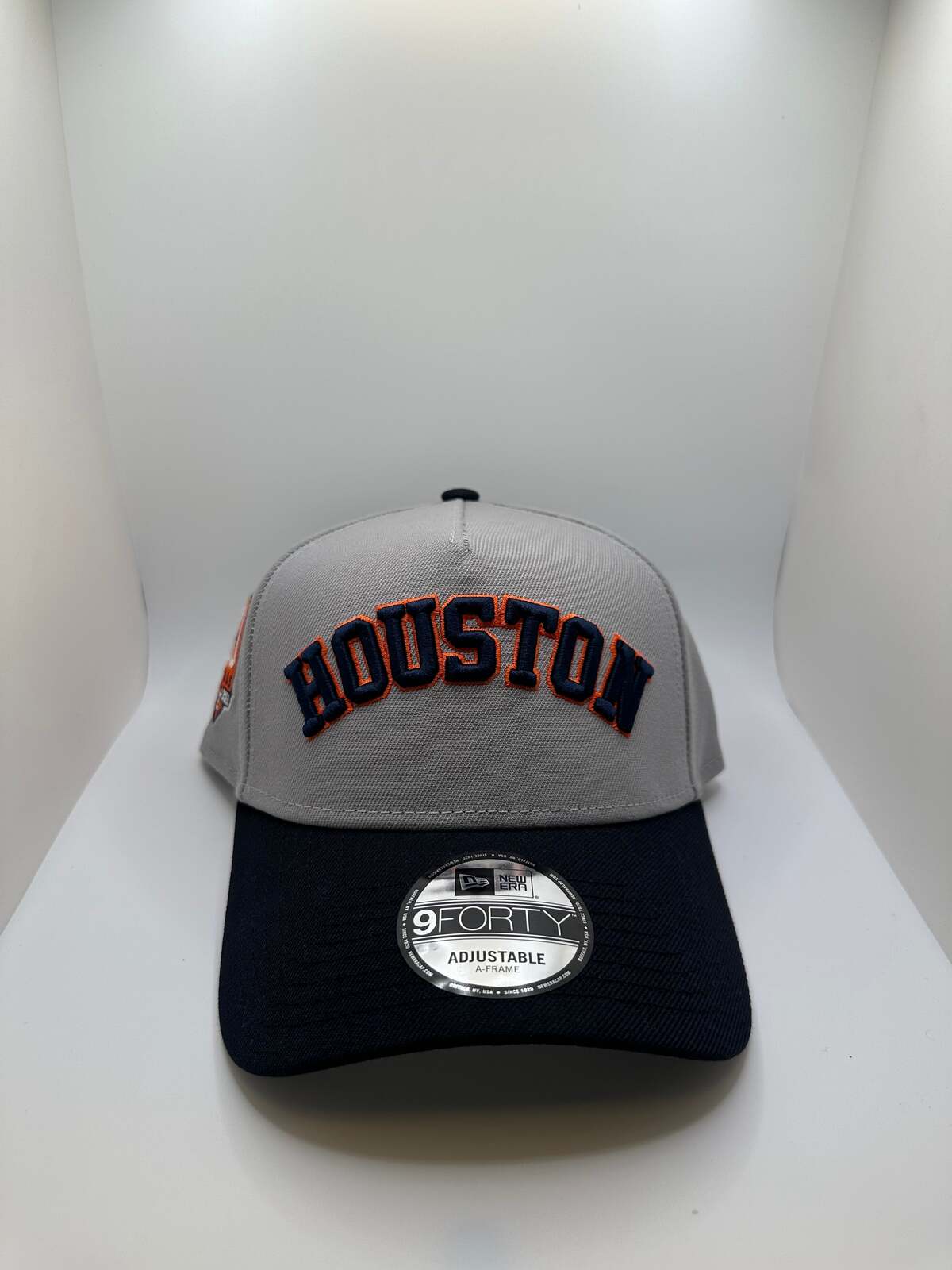 Houston Astros "60 Years Patch" New Era 9Forty A-Frame Snapback Hat