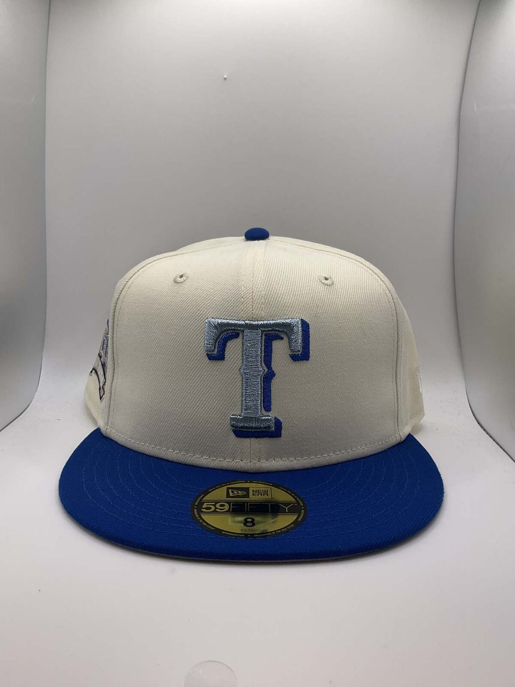 Texas Rangers New Era 59Fifty Fitted Hat - Size 8