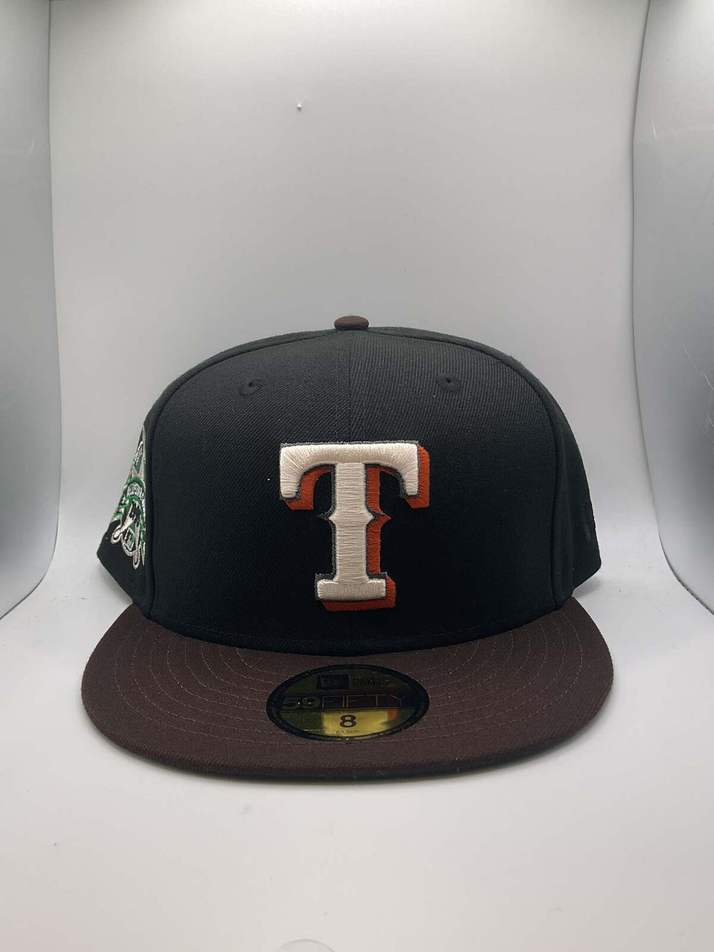 Texas Rangers New Era 59Fifty Fitted Hat - Size 8