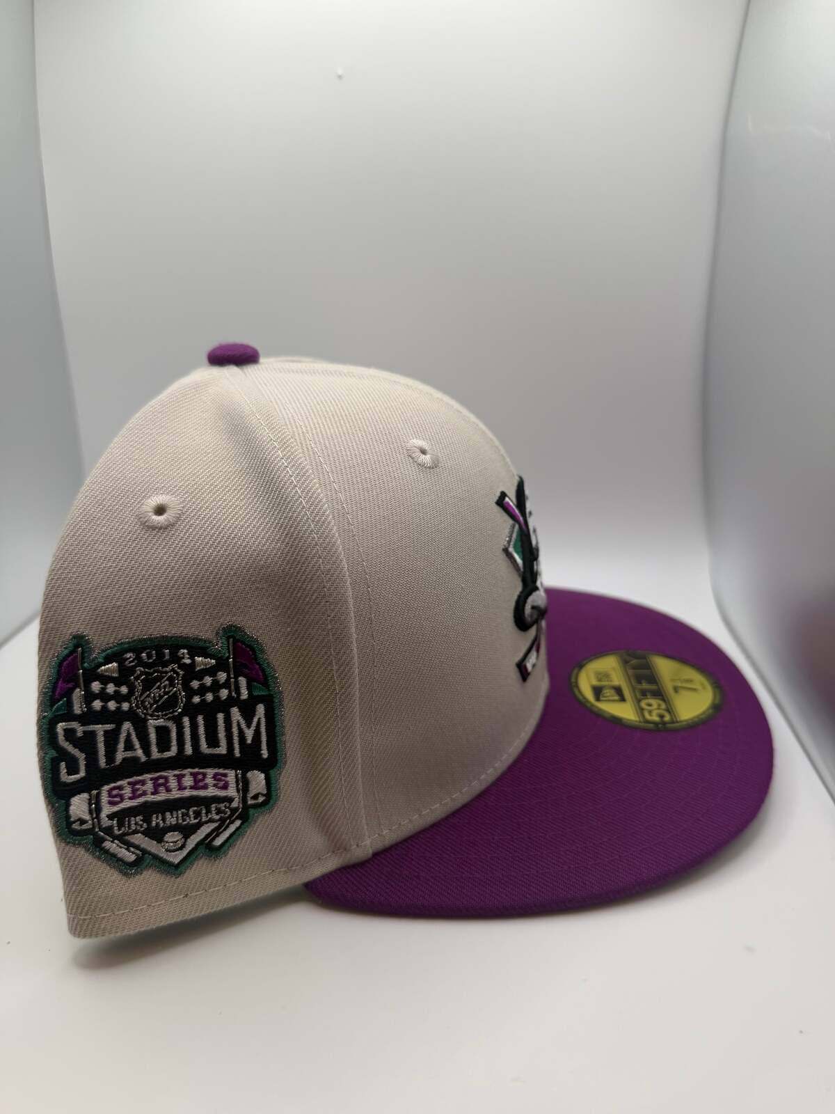 Anaheim Ducks New Era 59Fifty Fitted Hat - Size 7 1/8