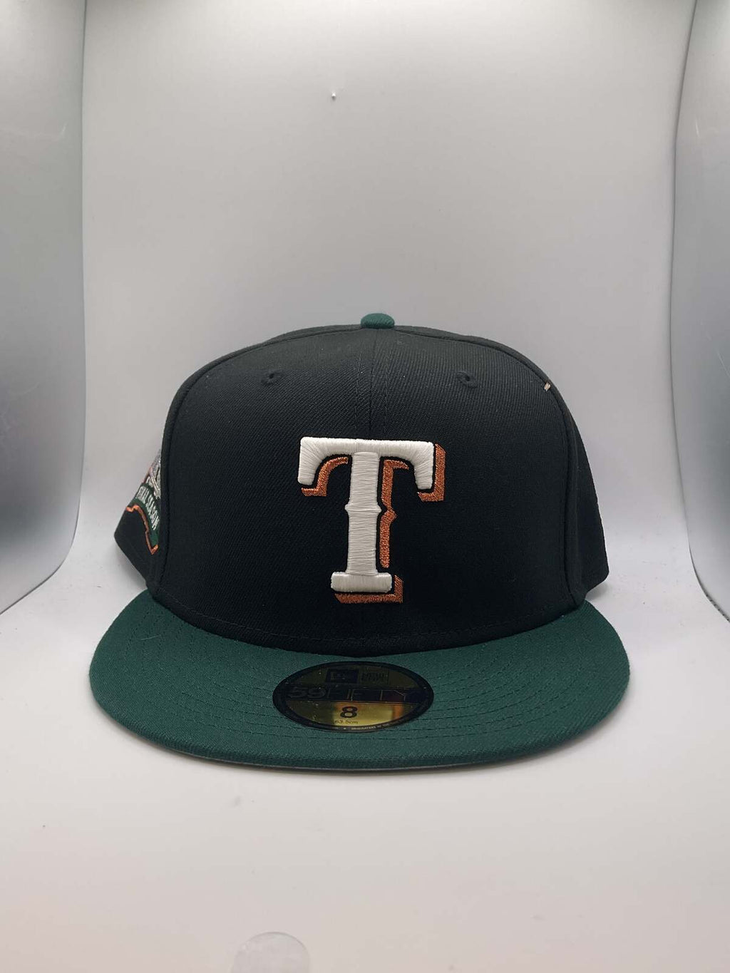 Texas Rangers New Era 59Fifty Fitted Hat - Size 8