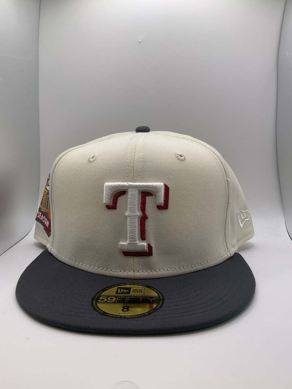 Texas Rangers New Era 59Fifty Fitted Hat - Size 8