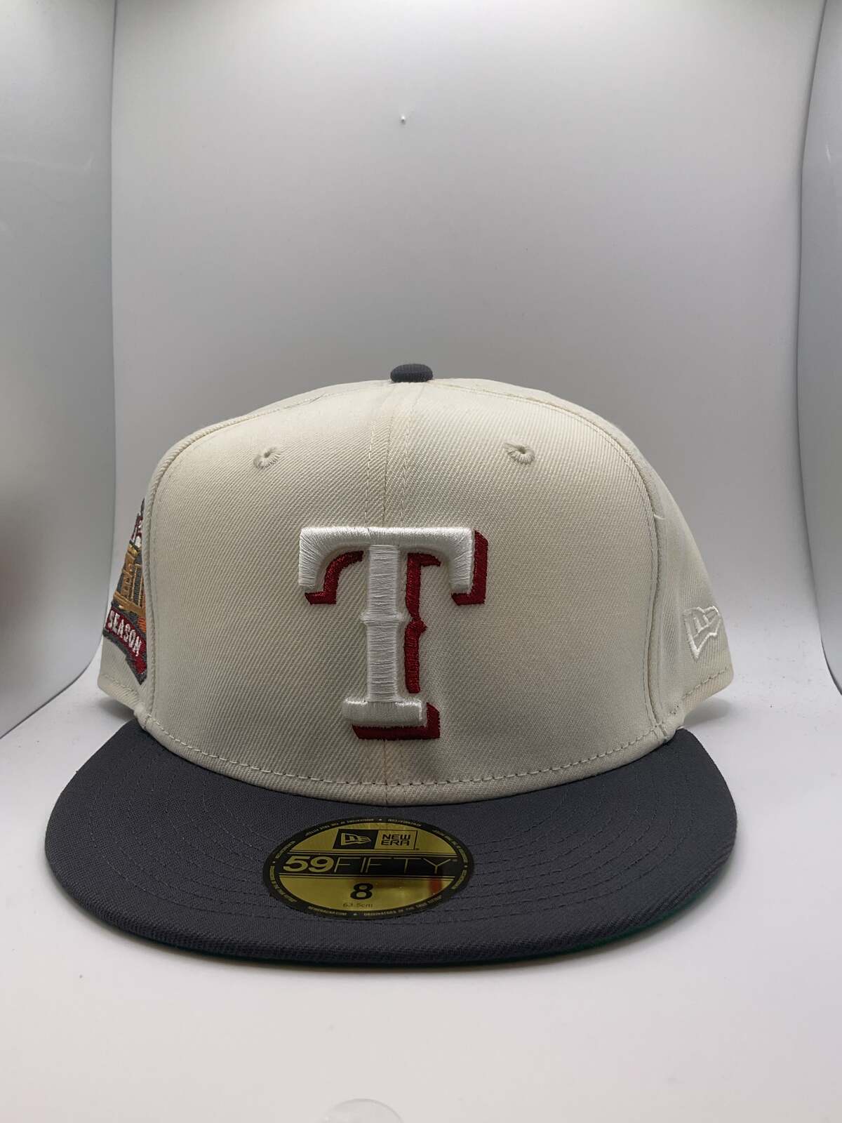 Texas Rangers New Era 59Fifty Fitted Hat - Size 8