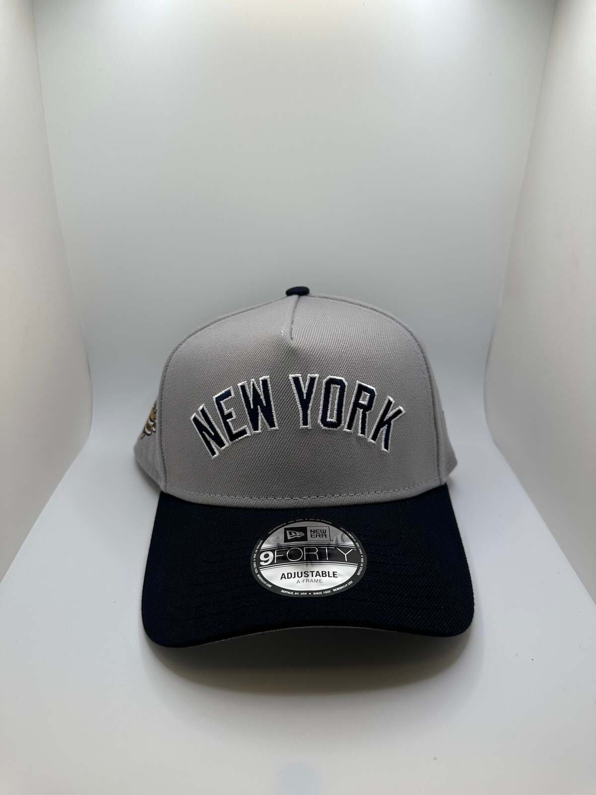 New York Yankees "100 Anniversary Patch" New Era 9Forty A-Frame Snapback Hat