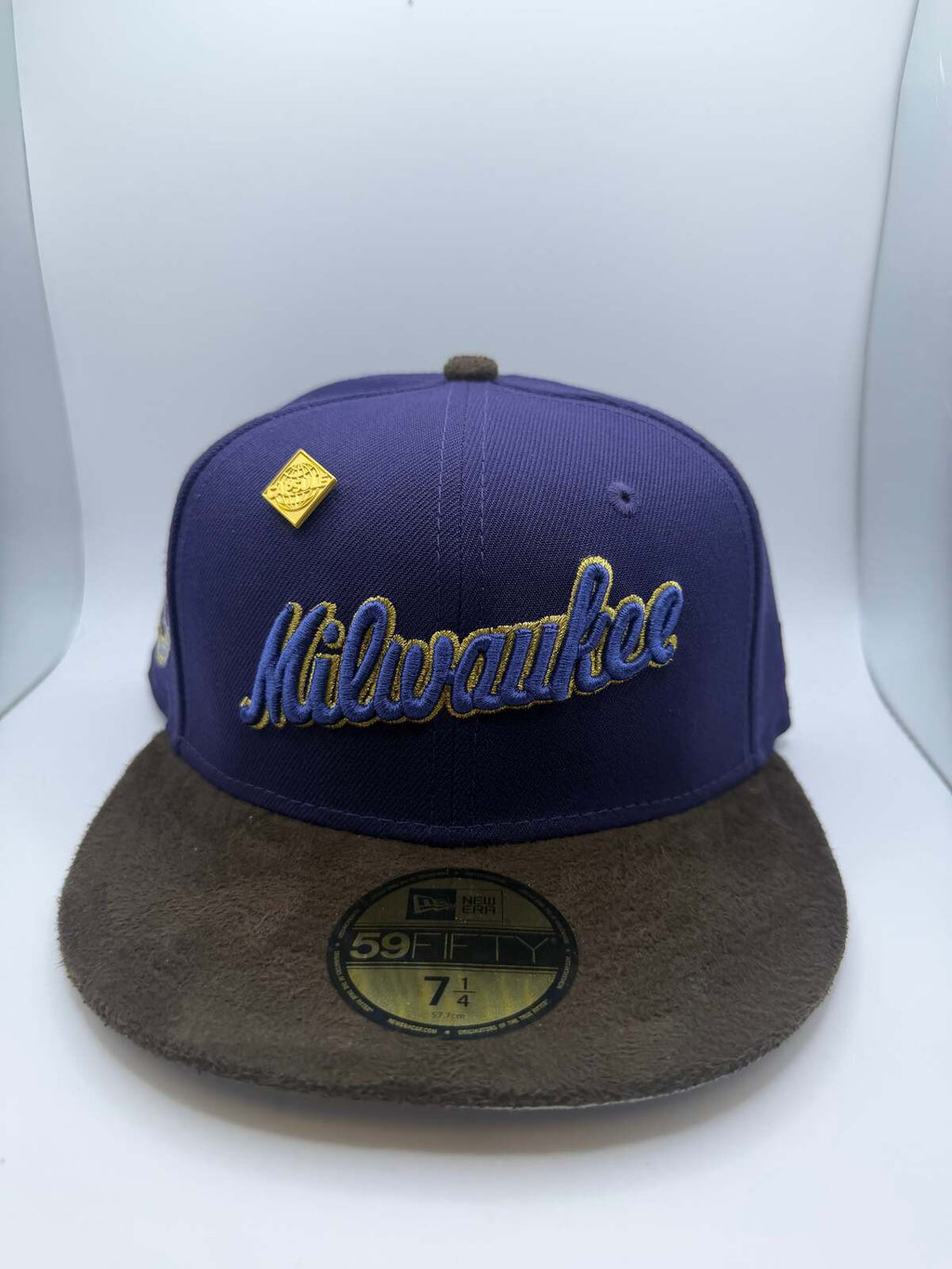 Milwaukee Brewers New Era 59Fifty Fitted Hat - Size 7 1/4