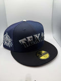 Texas Rangers "Big X 3.0" Prociety New Era 59Fifty Hat - Size 7 5/8