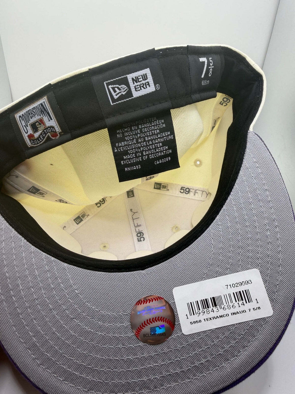Texas Rangers "Best Friends Pack" Buzz Lightyear 1.0 New Era 59Fifty - Sz 7 5/8