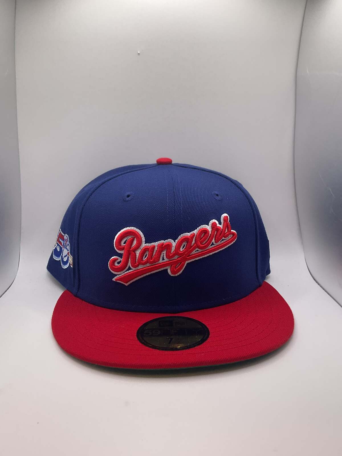 Texas Rangers New Era 59Fifty Fitted Hat - Size 7 1/2