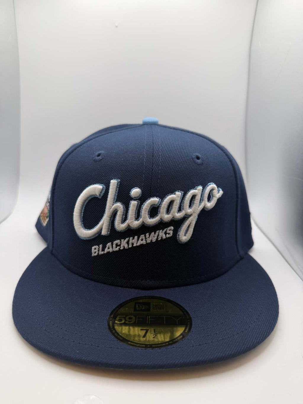 Chicago Blackhawks NHL New Era 59Fifty Fitted Hat - Size 7 1/2
