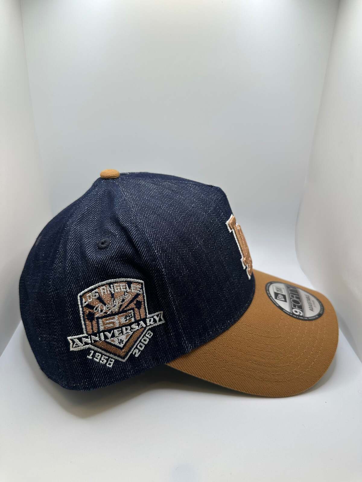 Los Angeles Dodgers "Denim" New Era 9Forty A-Frame Snapback