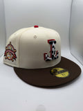 Texas Rangers Prociety "Jesse" Cow New Era 59Fifty Fitted Hat - Size 7 5/8
