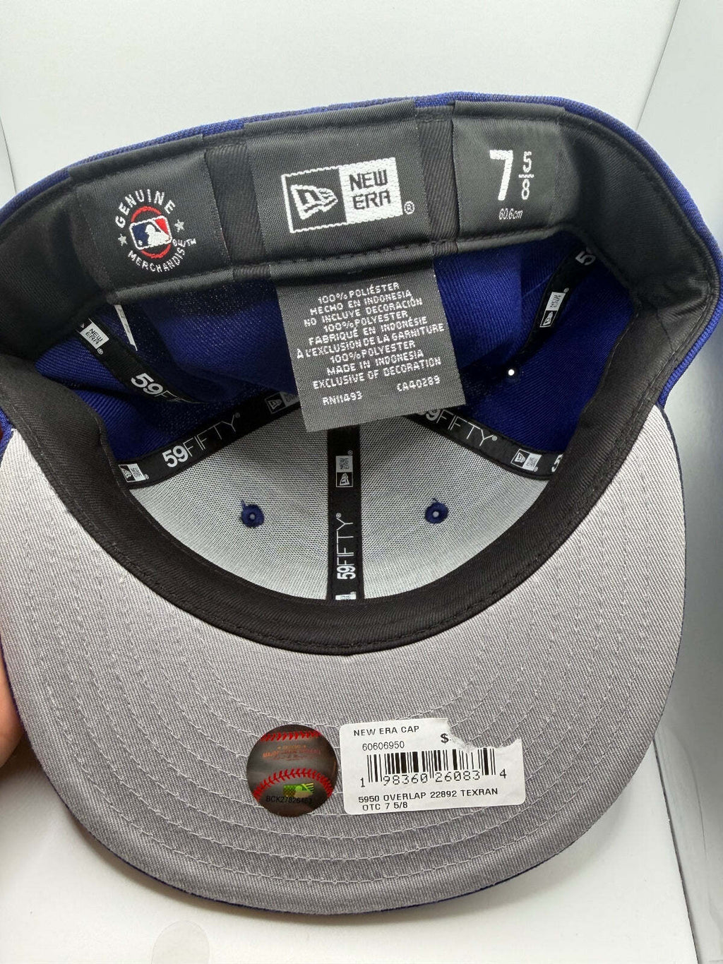 Texas Rangers "TETAS" New Era 59Fifty Fitted Hat - Size 7 5/8